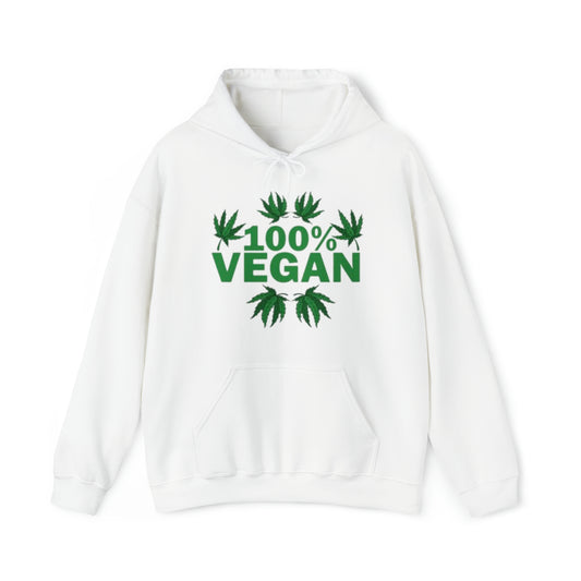 100% VEGAN: Unisex Heavy Blend™ Hooded Sweatshirt