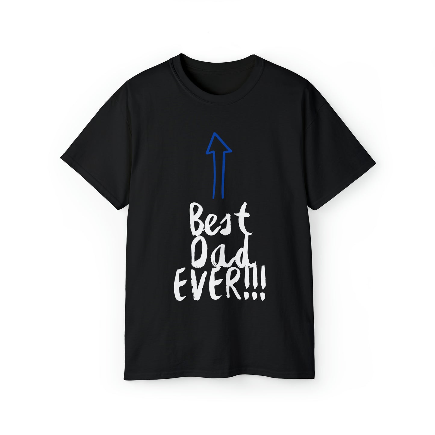 BEST DAD BLUE: Unisex Ultra Cotton Tee