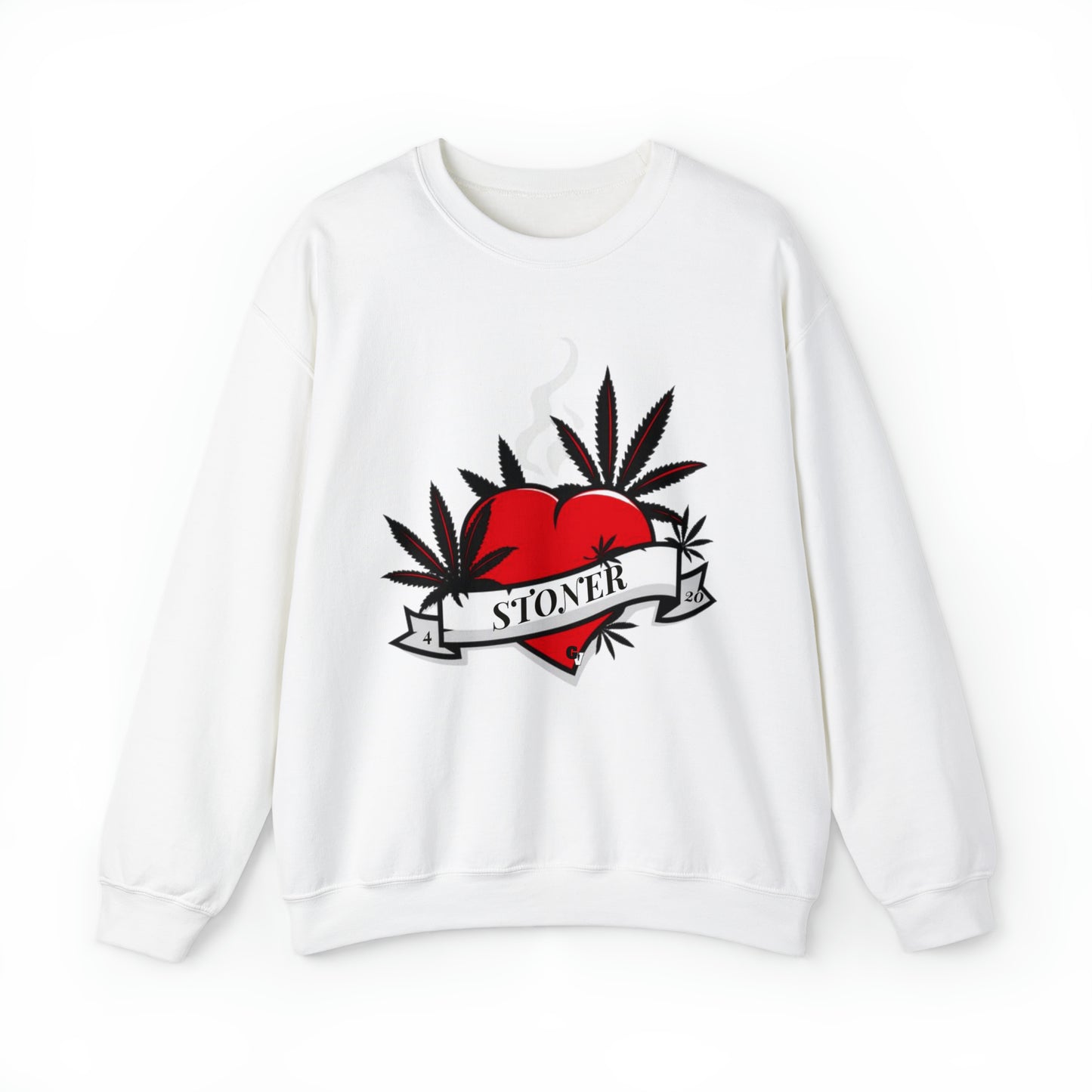 420 STONER: Unisex Heavy Blend™ Crewneck Sweatshirt