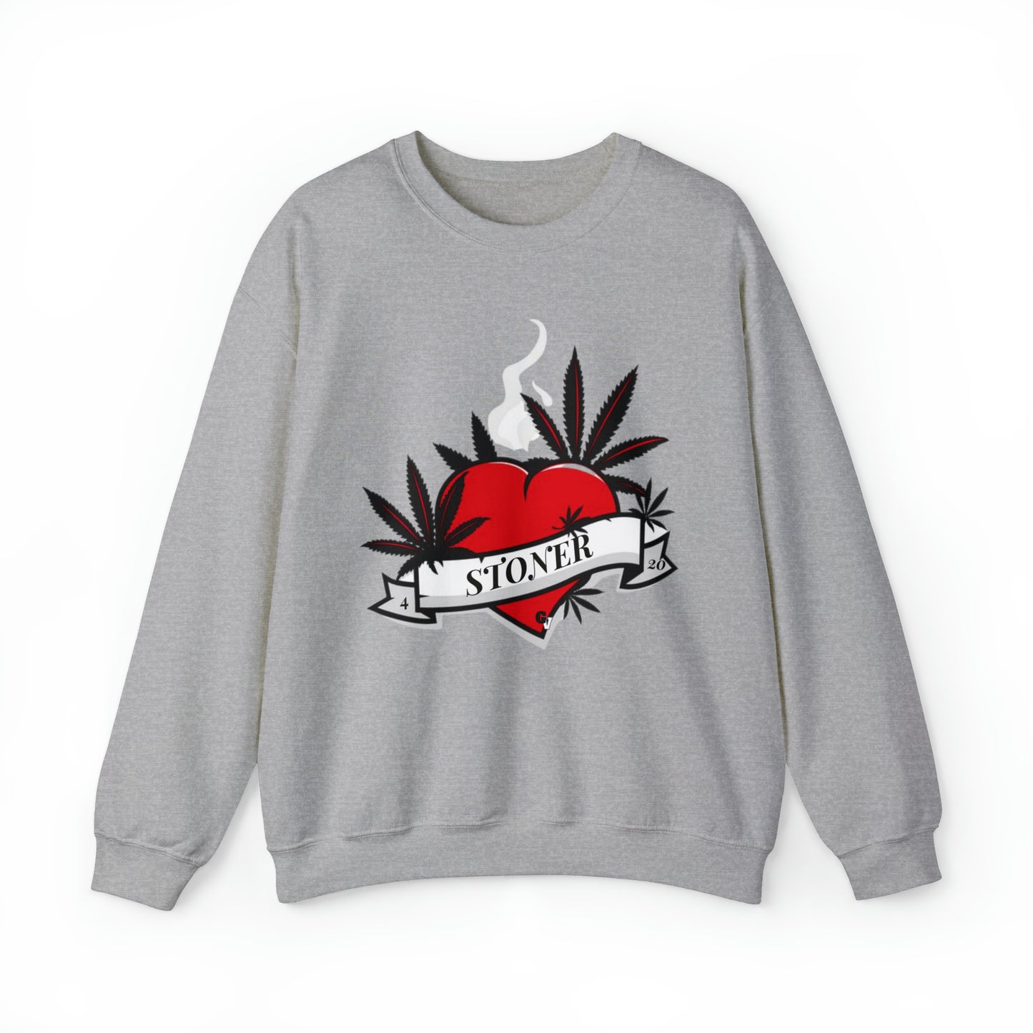 420 STONER: Unisex Heavy Blend™ Crewneck Sweatshirt