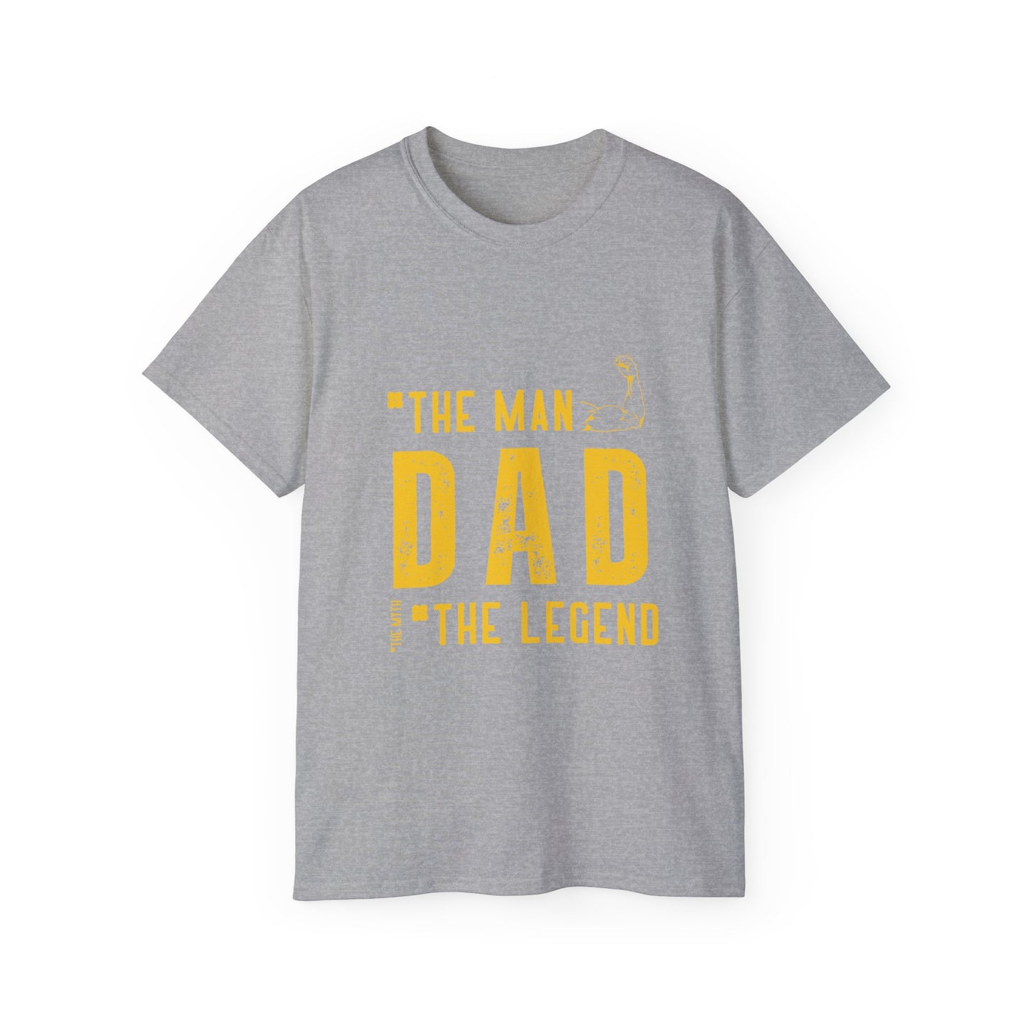 THE MAN YELLOW: Unisex Ultra Cotton Tee