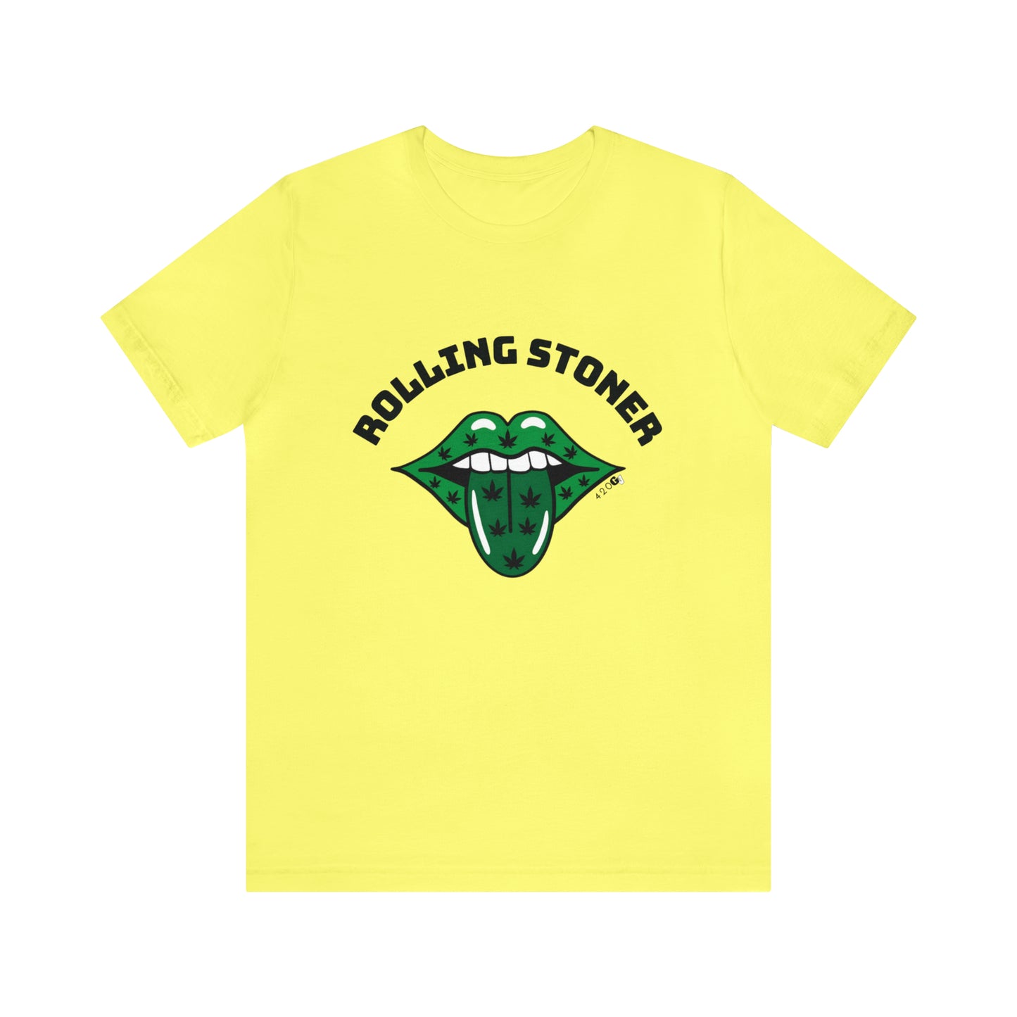 ROLLING STONER: Unisex Jersey Short Sleeve Tee