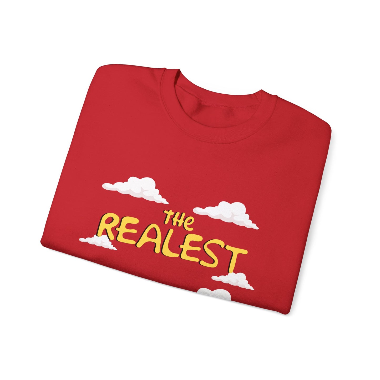 THE REALEST: Unisex Heavy Blend™ Crewneck Sweatshirt