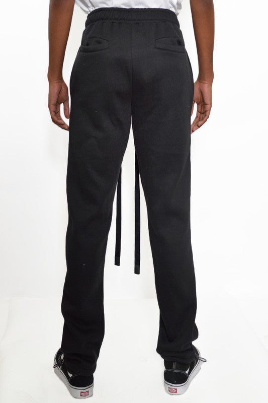 COTTON FLEECE SWEATPANTS