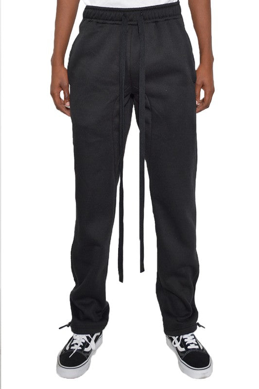 COTTON FLEECE SWEATPANTS