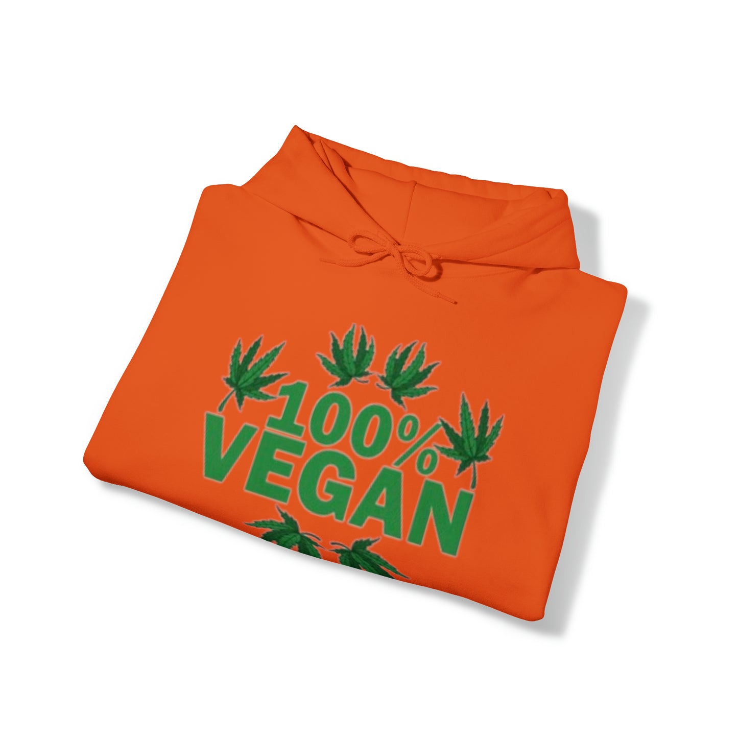 100% VEGAN: Unisex Heavy Blend™ Hooded Sweatshirt