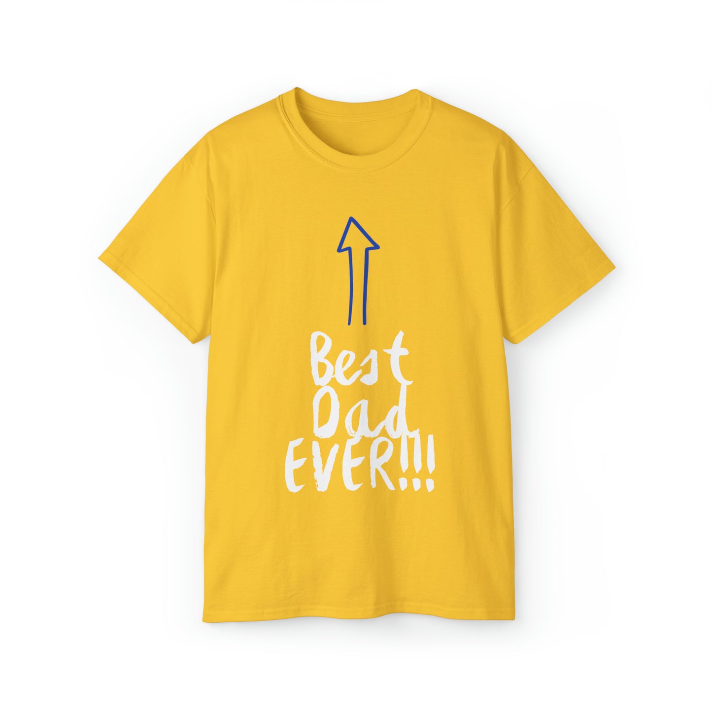 BEST DAD BLUE: Unisex Ultra Cotton Tee