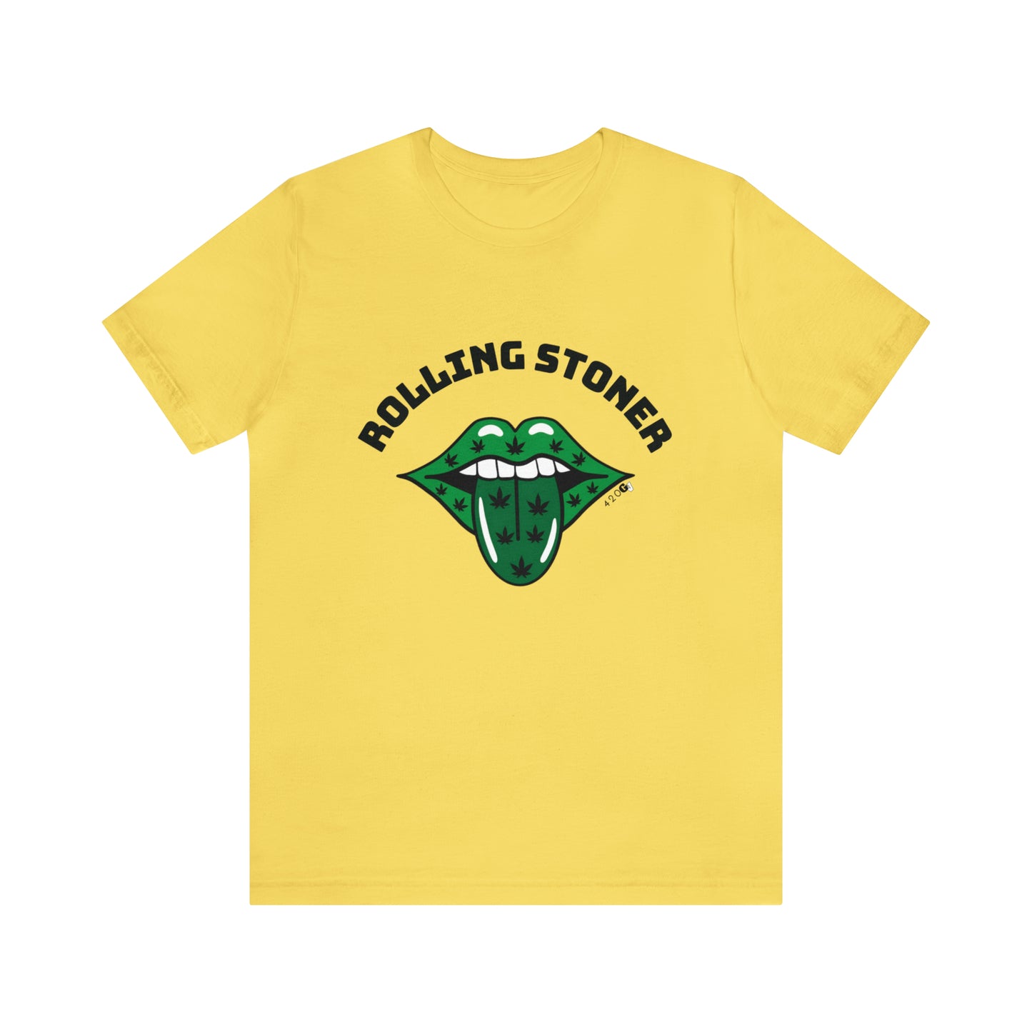 ROLLING STONER: Unisex Jersey Short Sleeve Tee