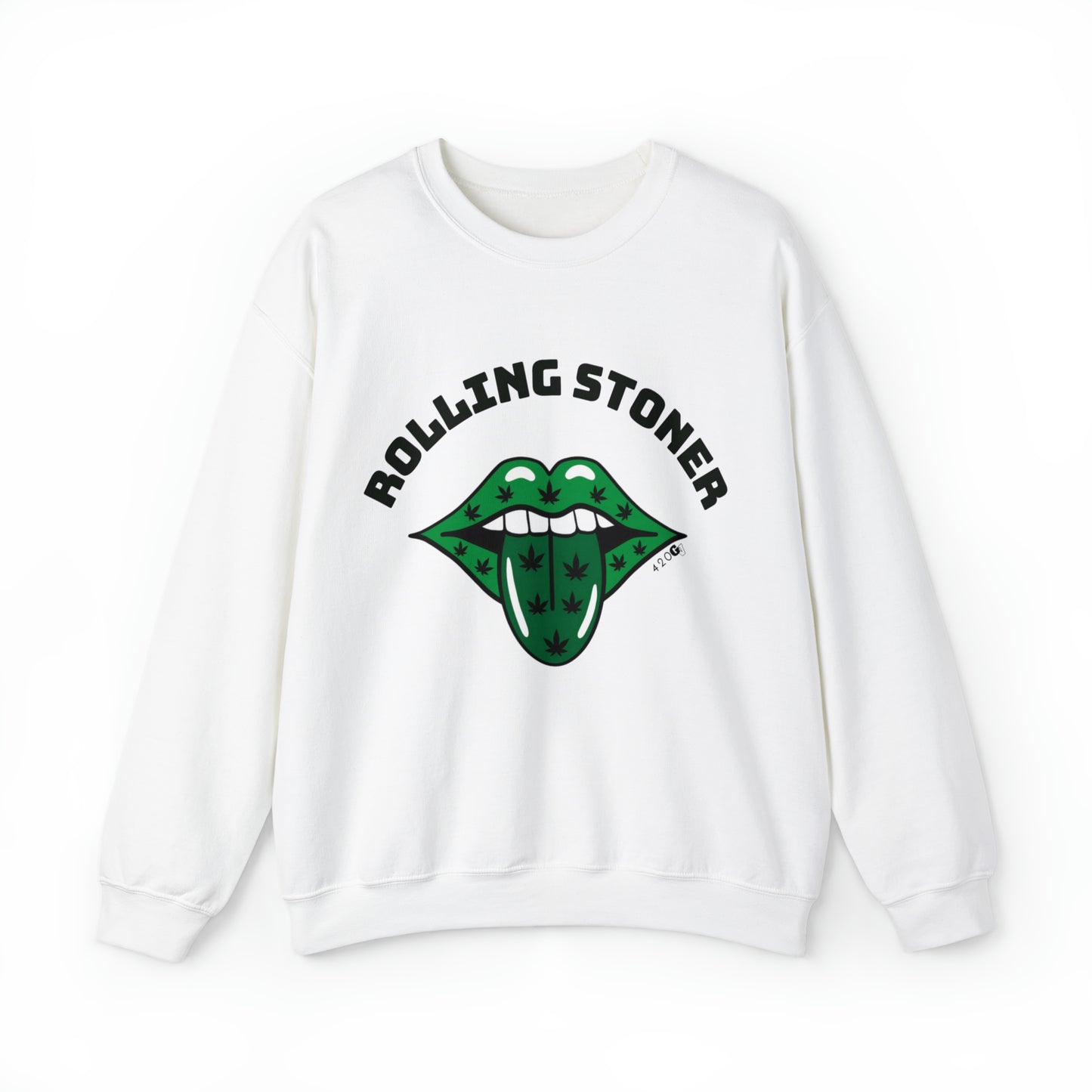 ROLLING STONER: Unisex Heavy Blend™ Crewneck Sweatshirt