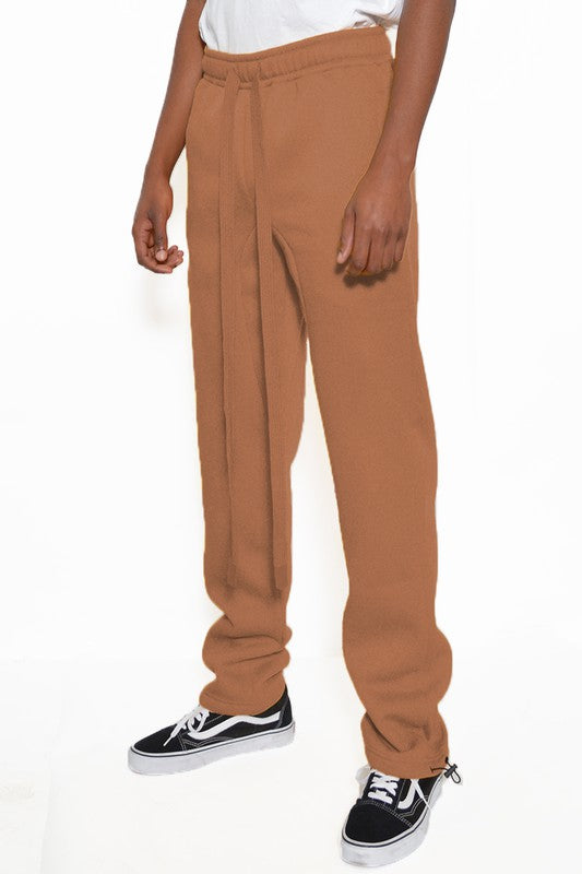 COTTON FLEECE SWEATPANTS