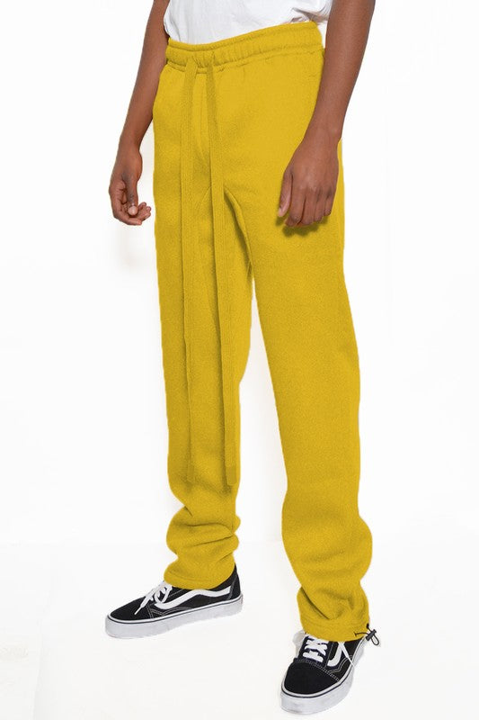 COTTON FLEECE SWEATPANTS