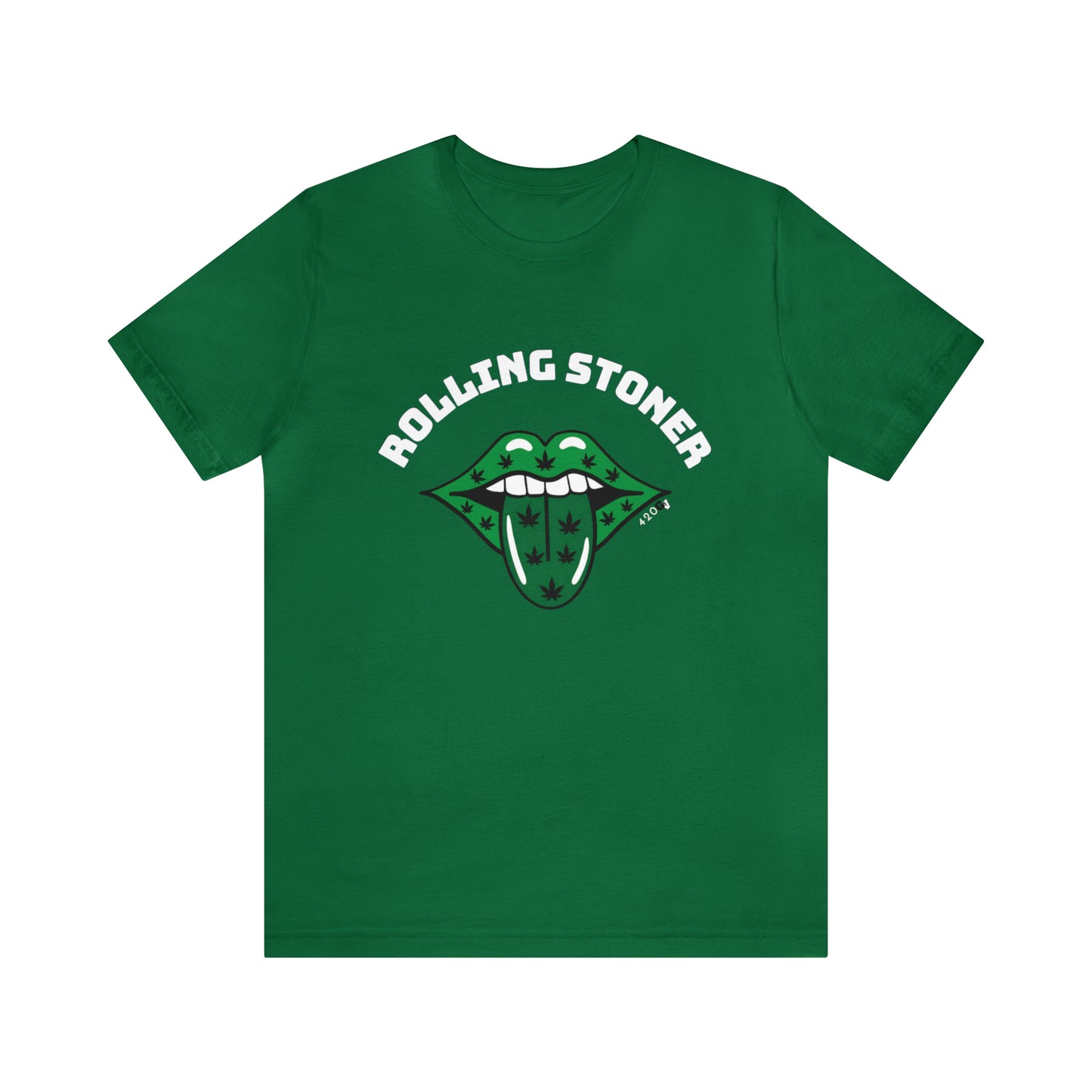 ROLLING STONER: Unisex Jersey Short Sleeve Tee