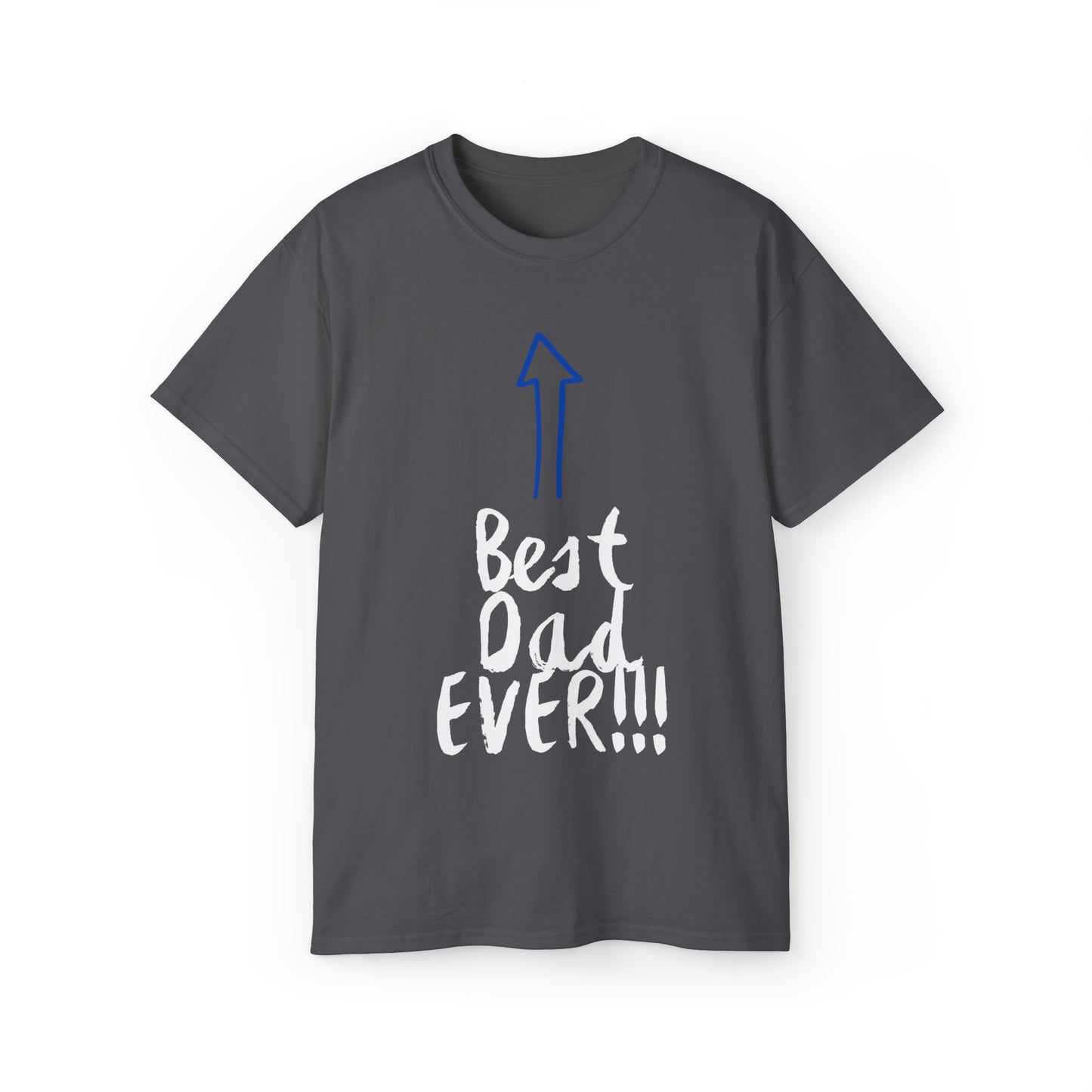 BEST DAD BLUE: Unisex Ultra Cotton Tee