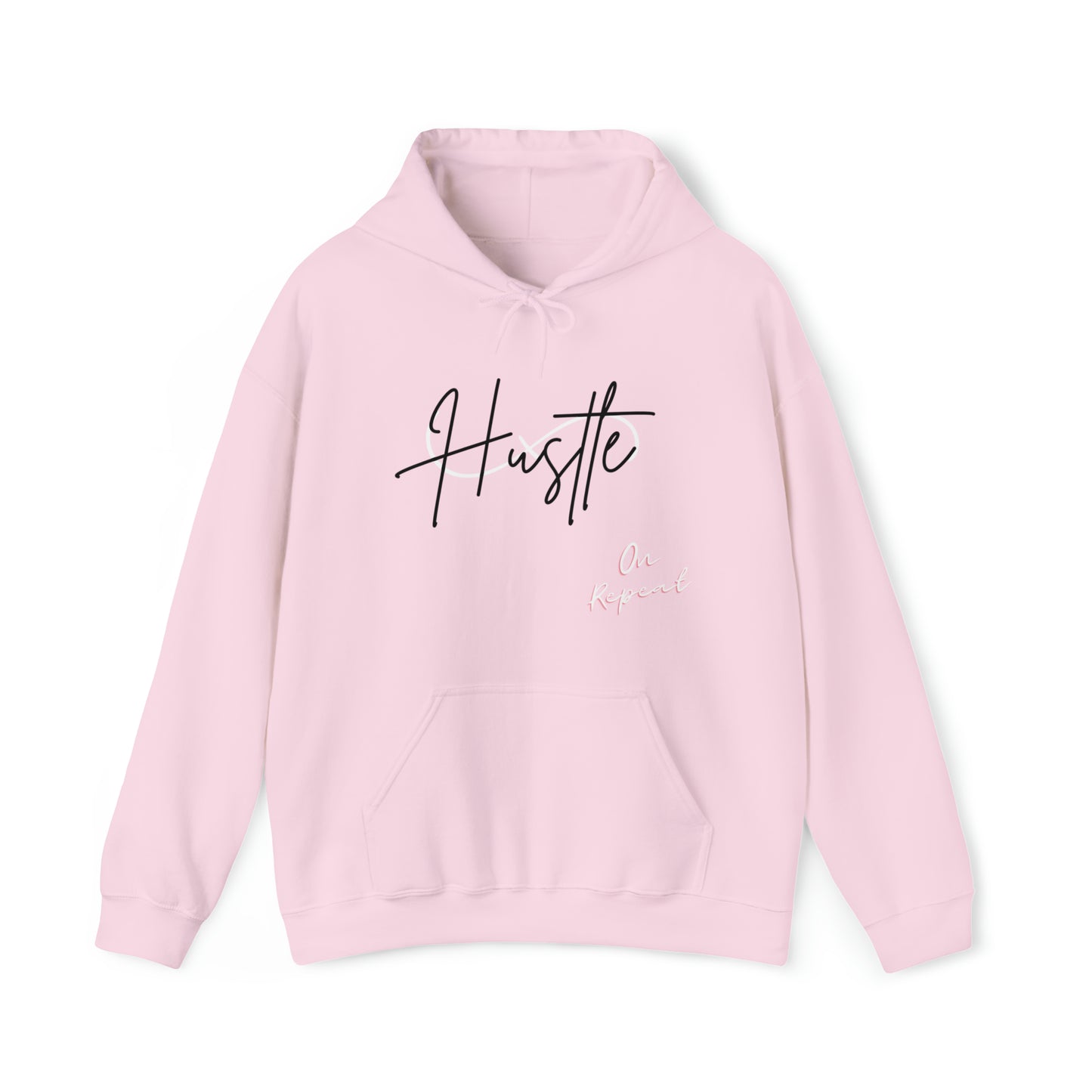 HUSTLE ON REPEAT: Unisex Heavy Blend™ Hooded Sweatshirt