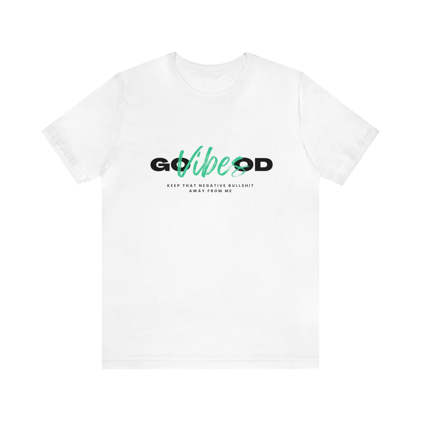 GOOD VIBES NEW GREEN: Unisex Jersey Short Sleeve Tee