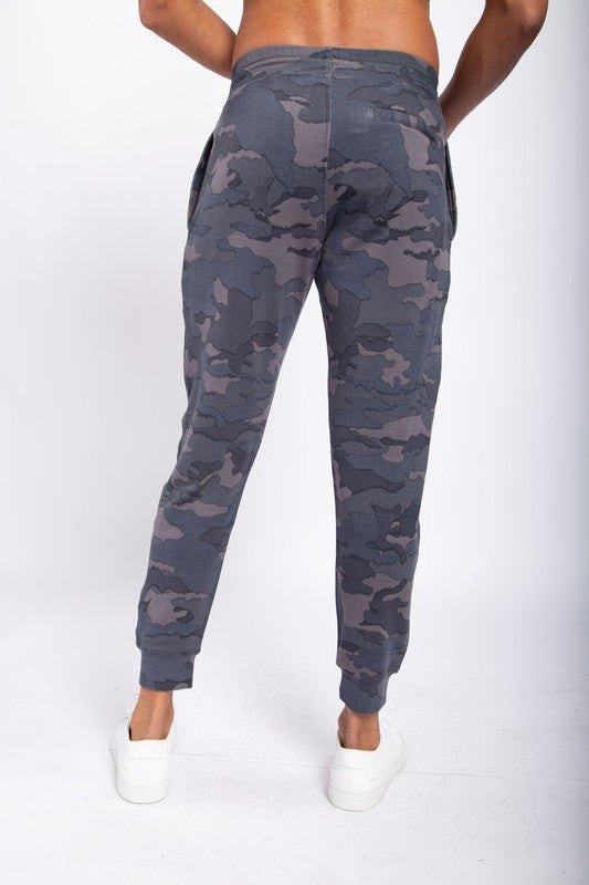 Camo Jagged Joggers