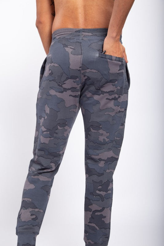 Camo Jagged Joggers