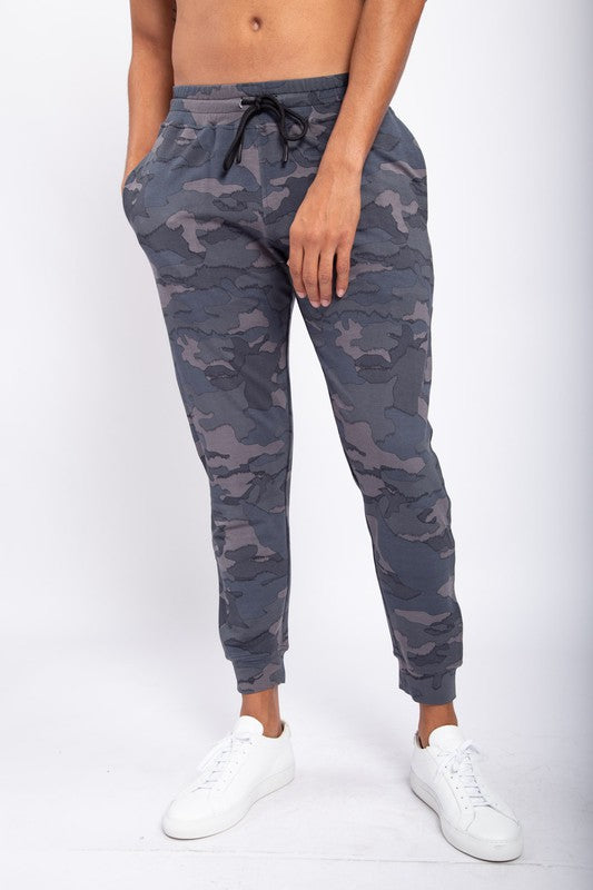 Camo Jagged Joggers