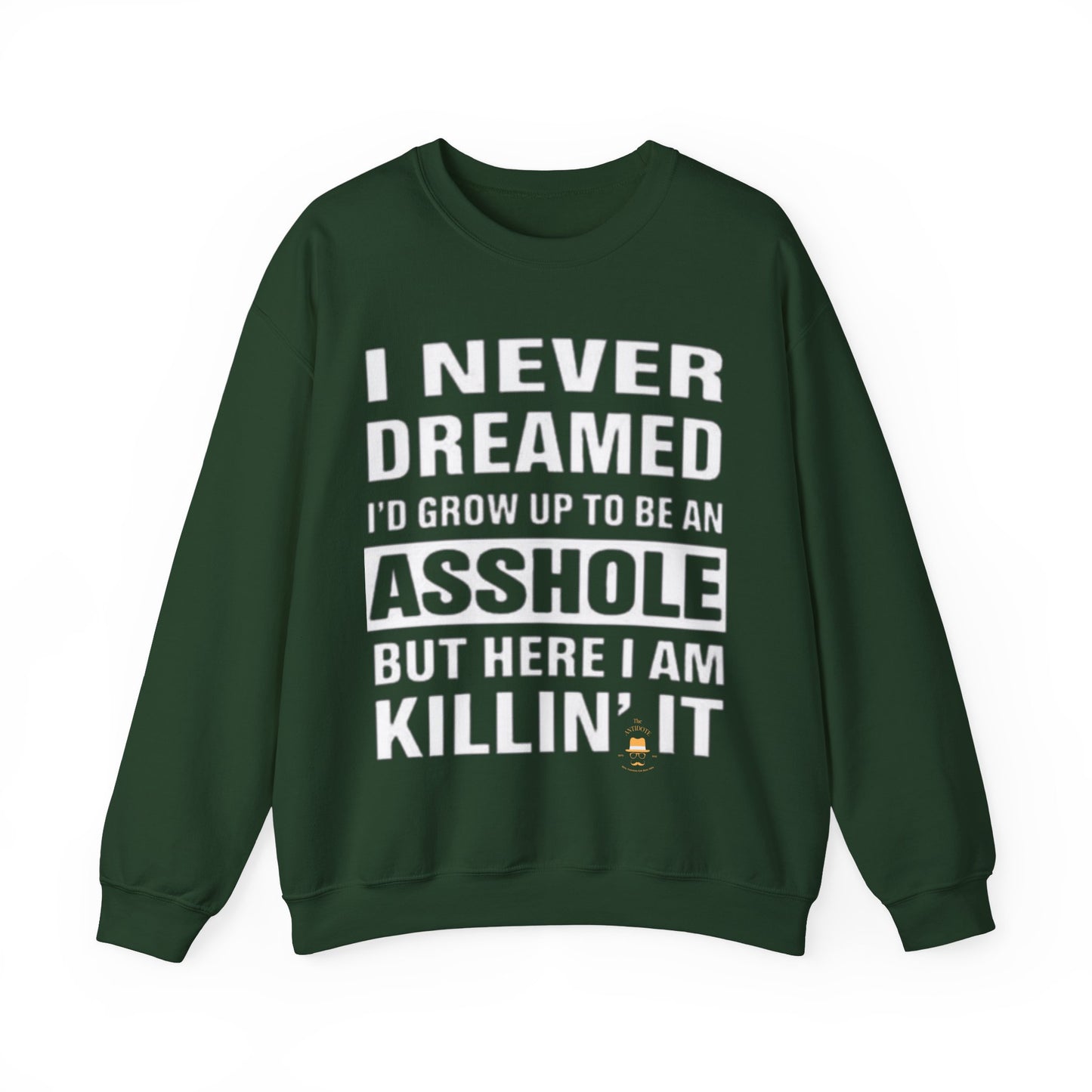 NEVER DREAMED: Unisex Heavy Blend™ Crewneck Sweatshirt