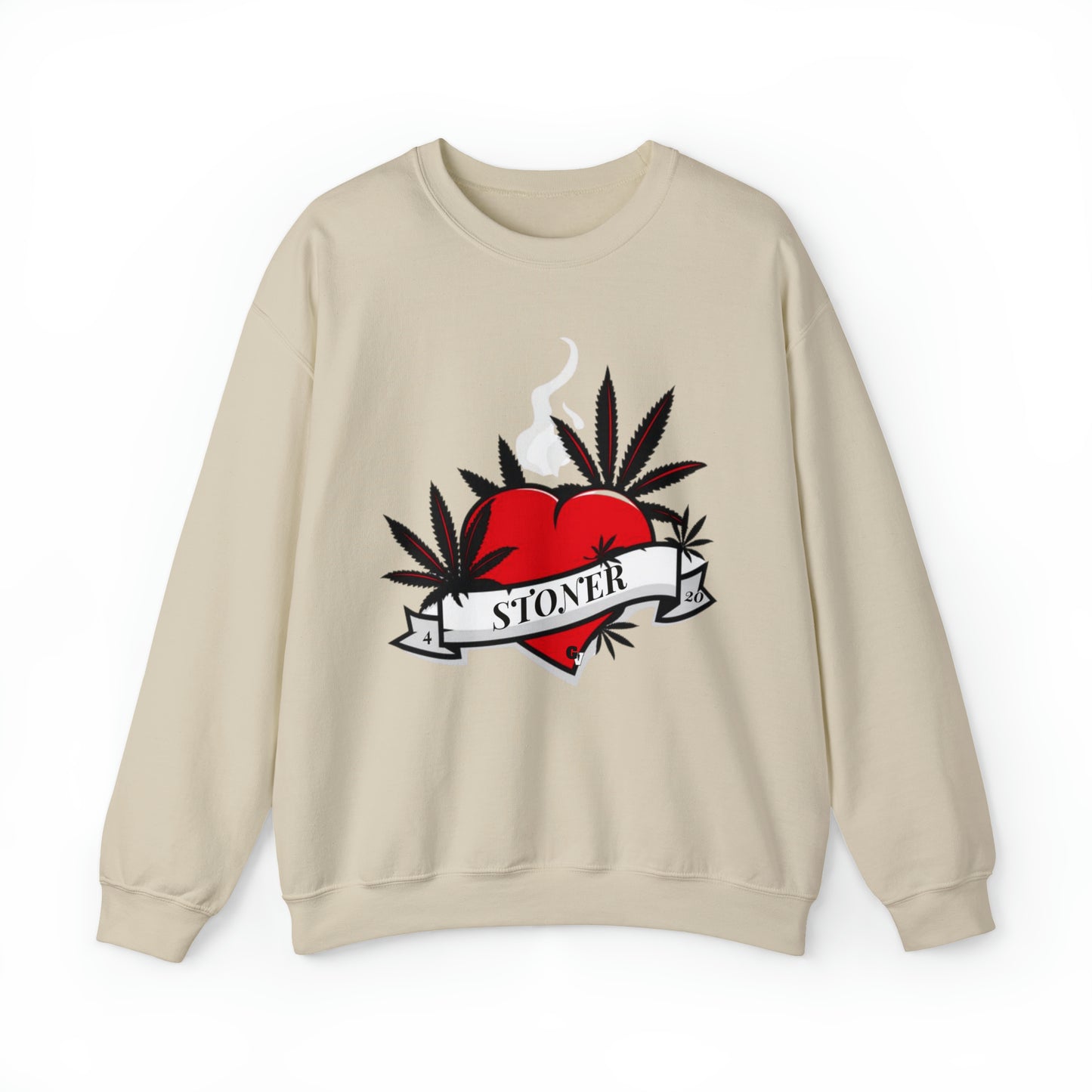 420 STONER: Unisex Heavy Blend™ Crewneck Sweatshirt