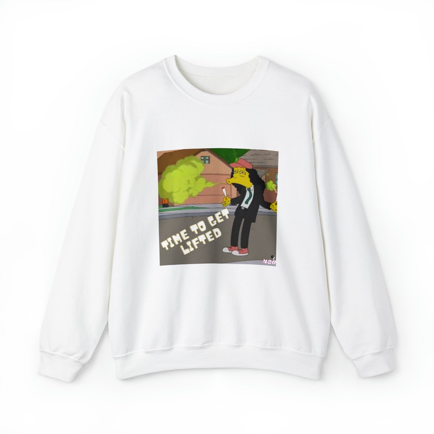 TIME TO GET LIFTED: Unisex Heavy Blend™ Crewneck Sweatshirt