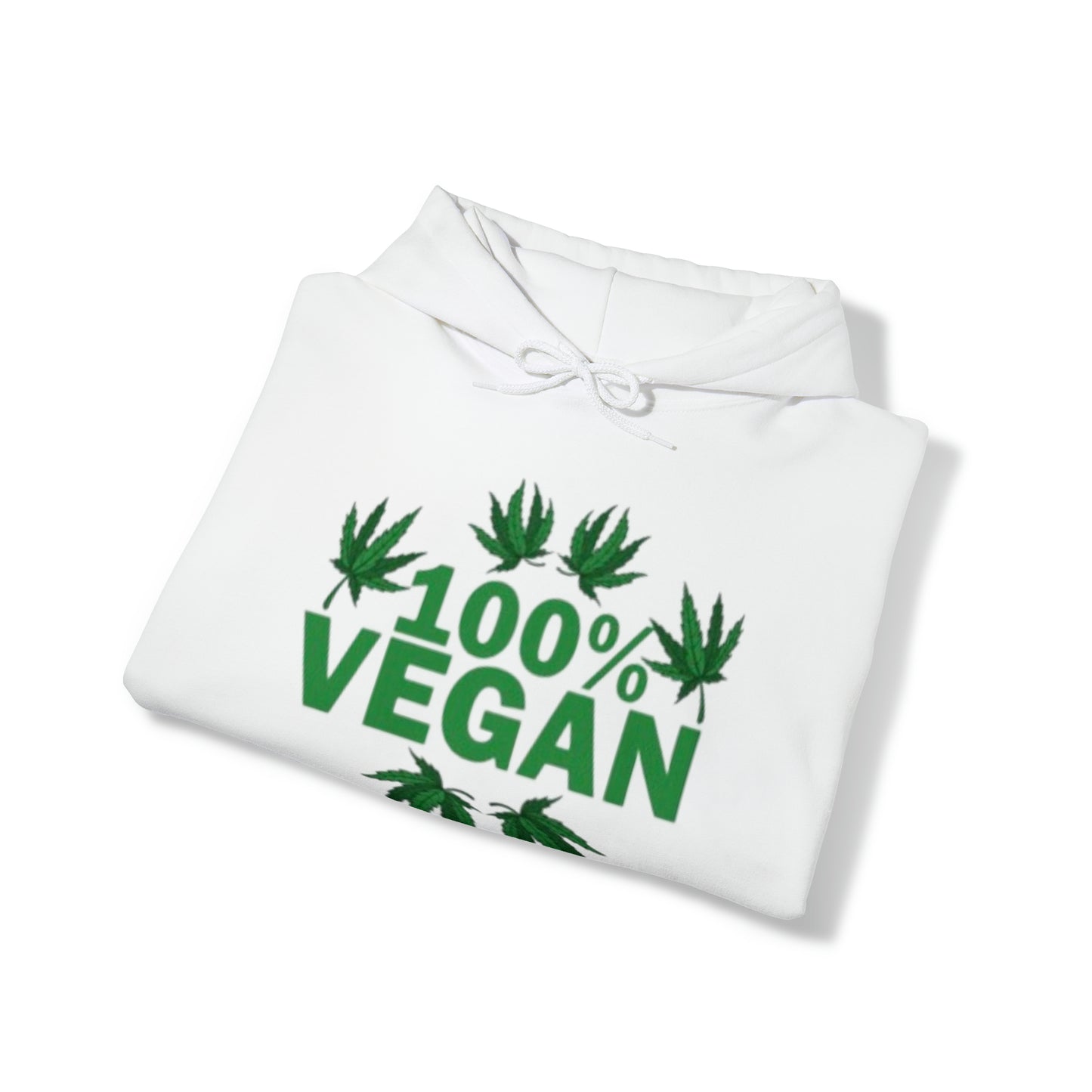 100% VEGAN: Unisex Heavy Blend™ Hooded Sweatshirt