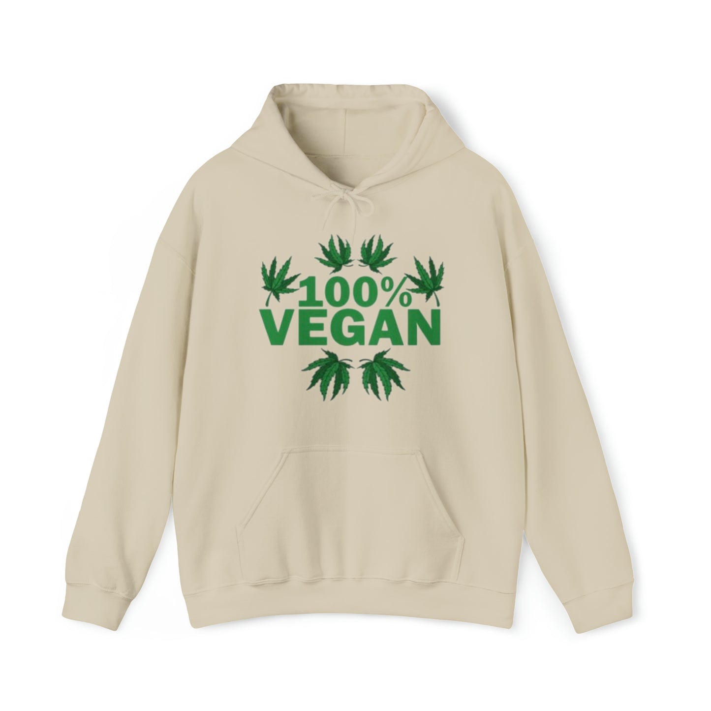 100% VEGAN: Unisex Heavy Blend™ Hooded Sweatshirt