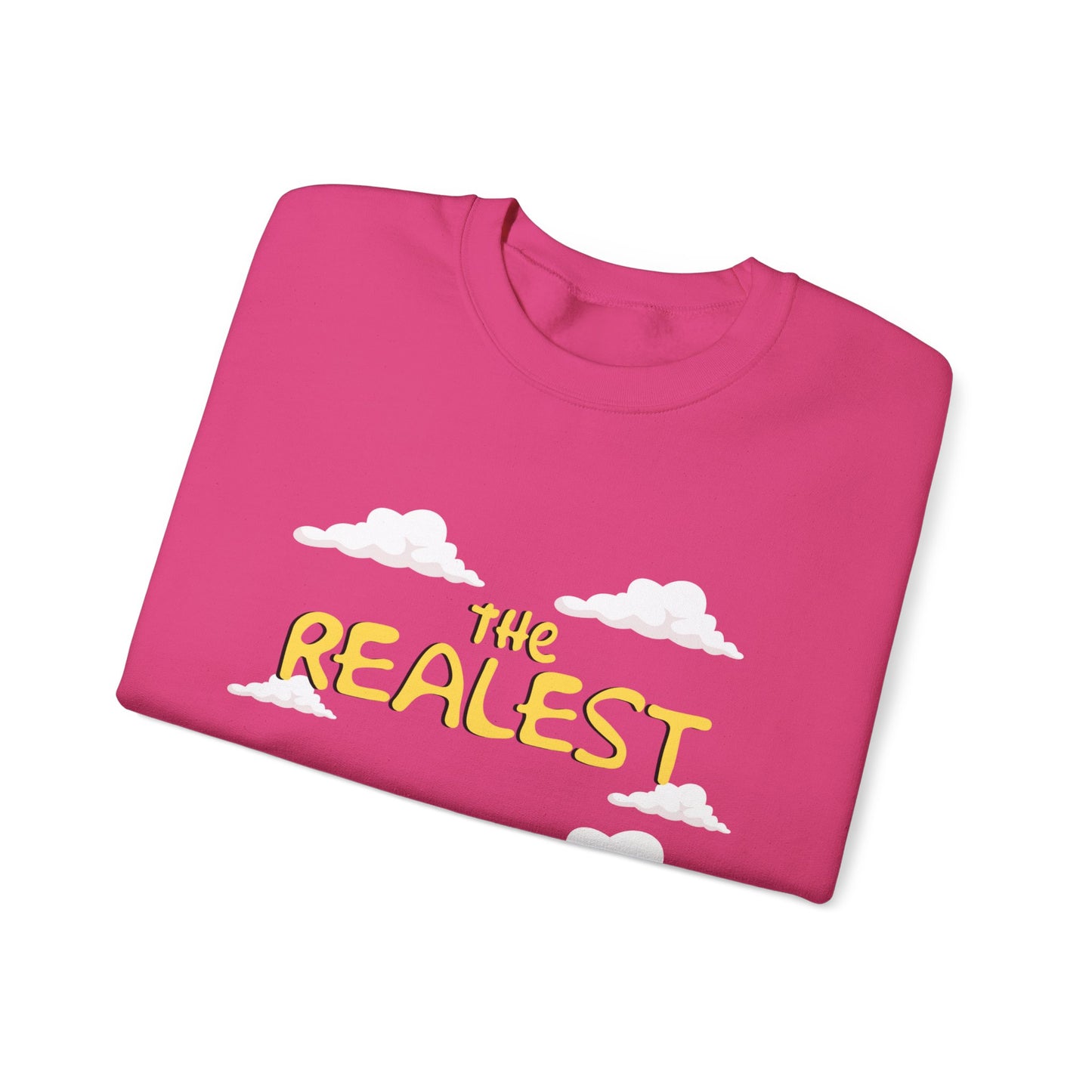 THE REALEST: Unisex Heavy Blend™ Crewneck Sweatshirt