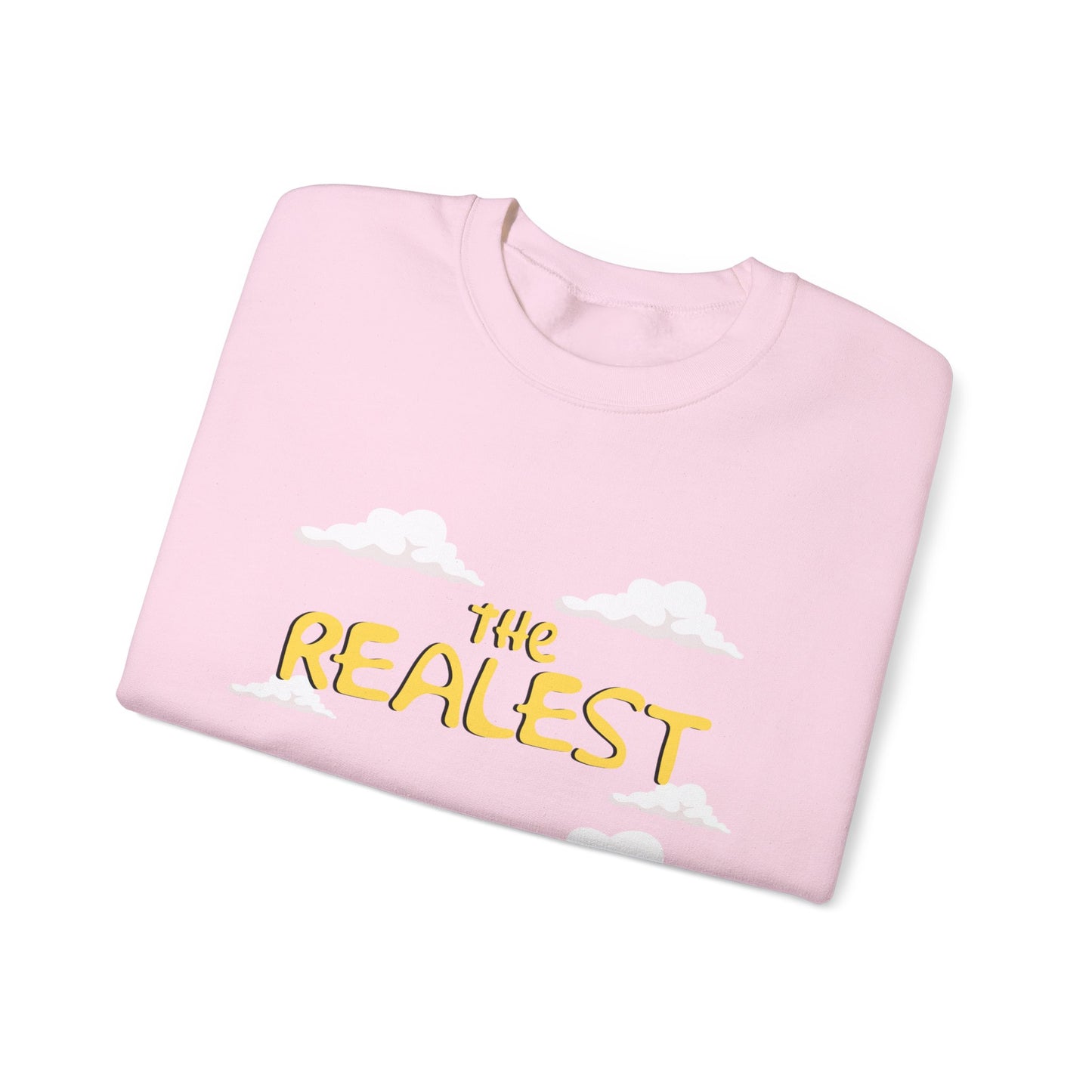 THE REALEST: Unisex Heavy Blend™ Crewneck Sweatshirt