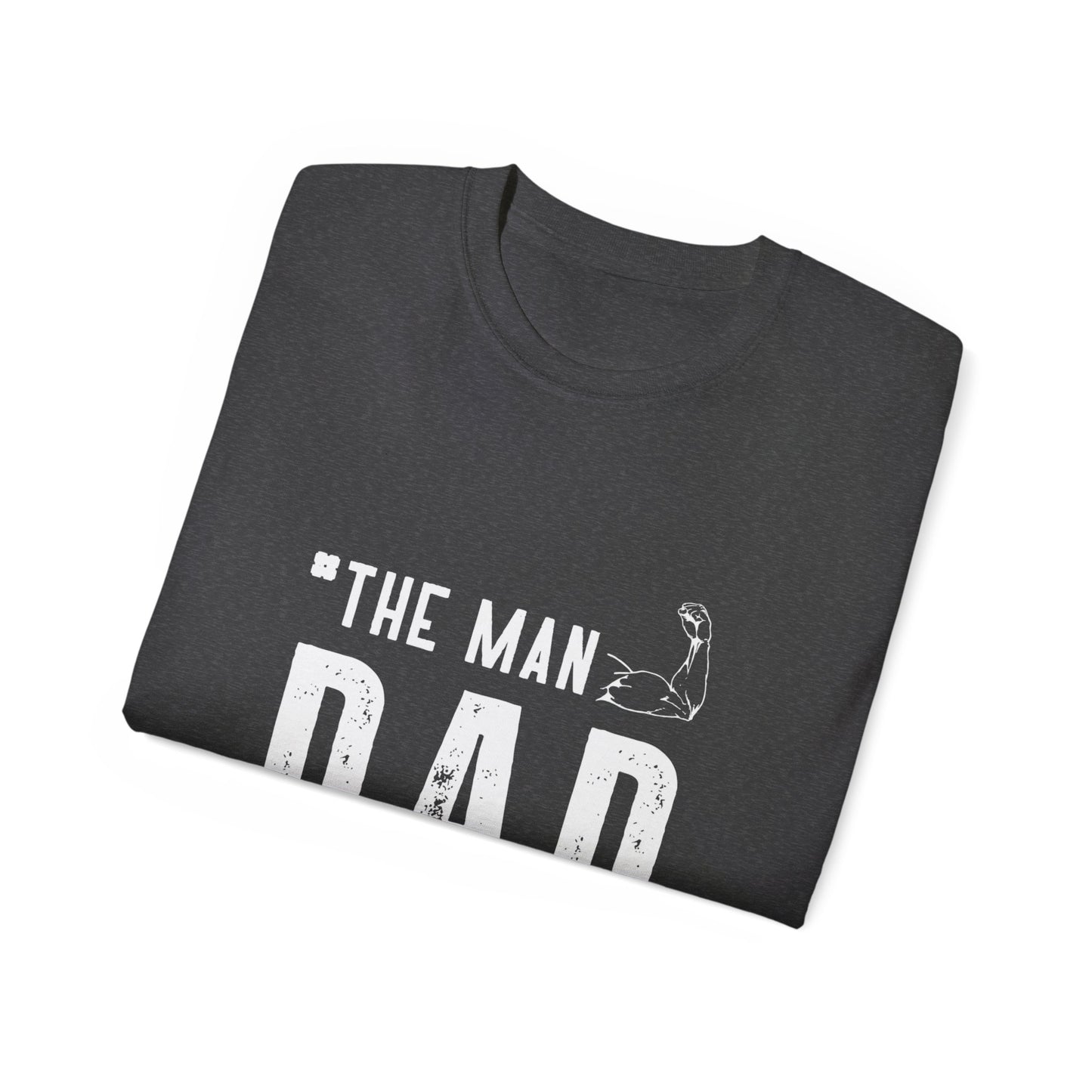 THE MAN WHITE: Unisex Ultra Cotton Tee