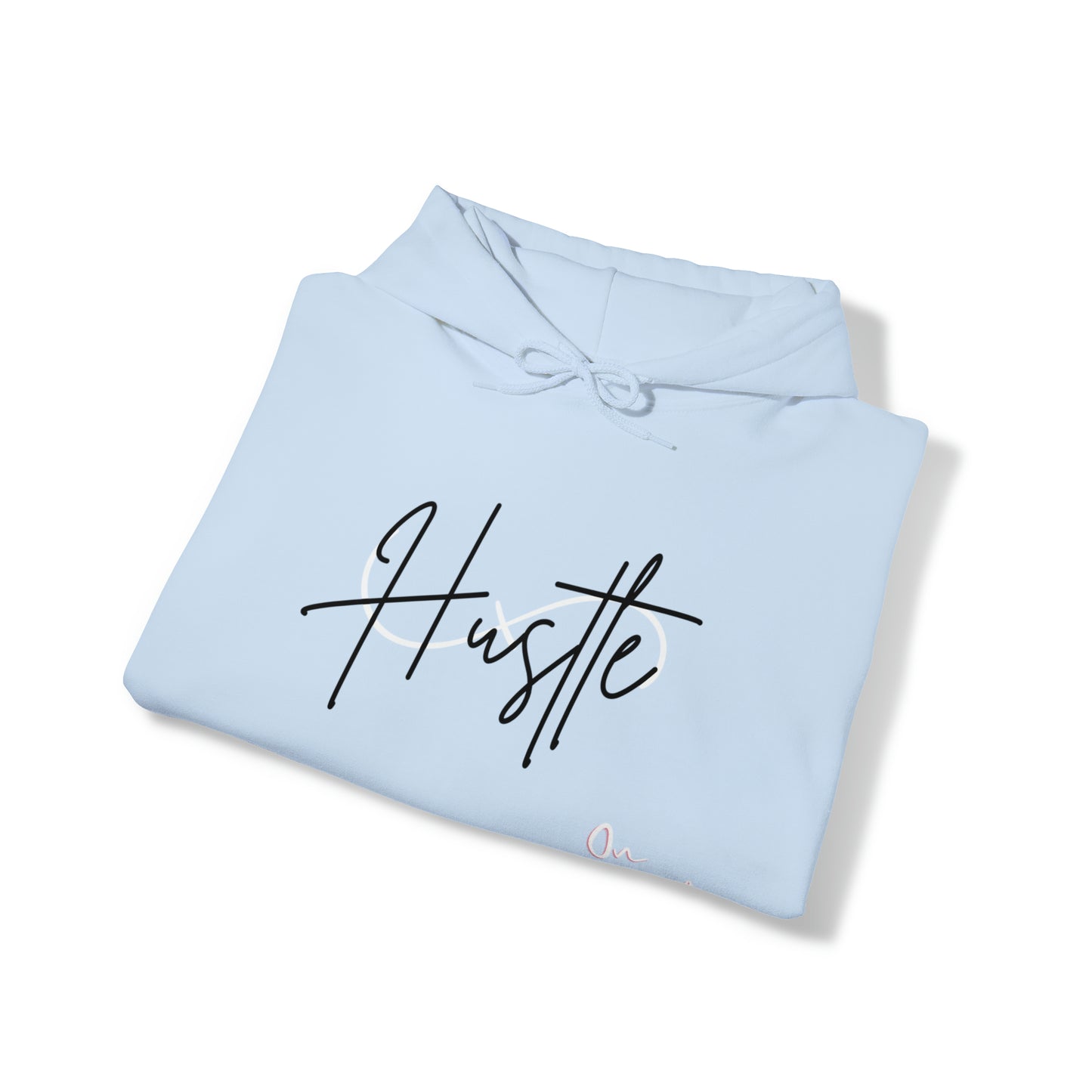 HUSTLE ON REPEAT: Unisex Heavy Blend™ Hooded Sweatshirt