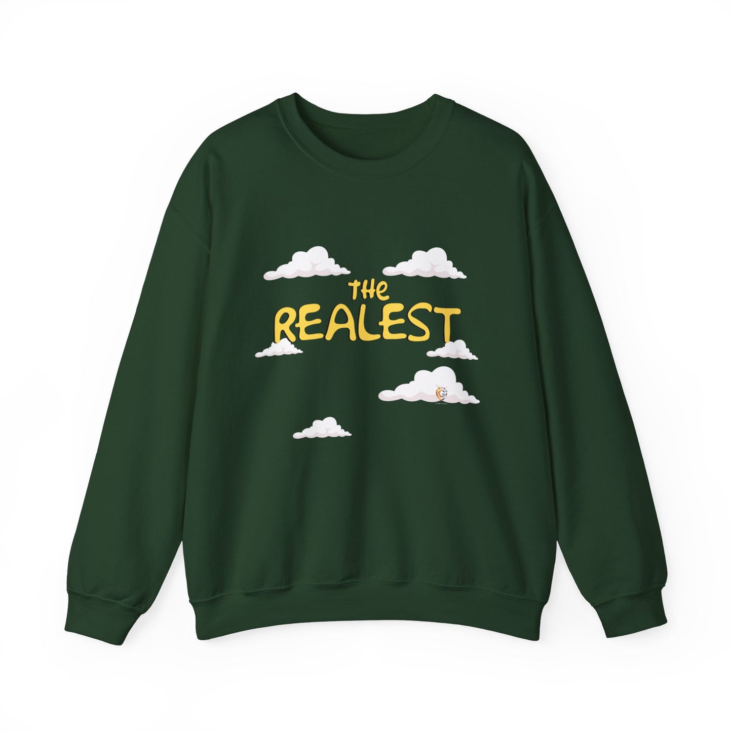 THE REALEST: Unisex Heavy Blend™ Crewneck Sweatshirt