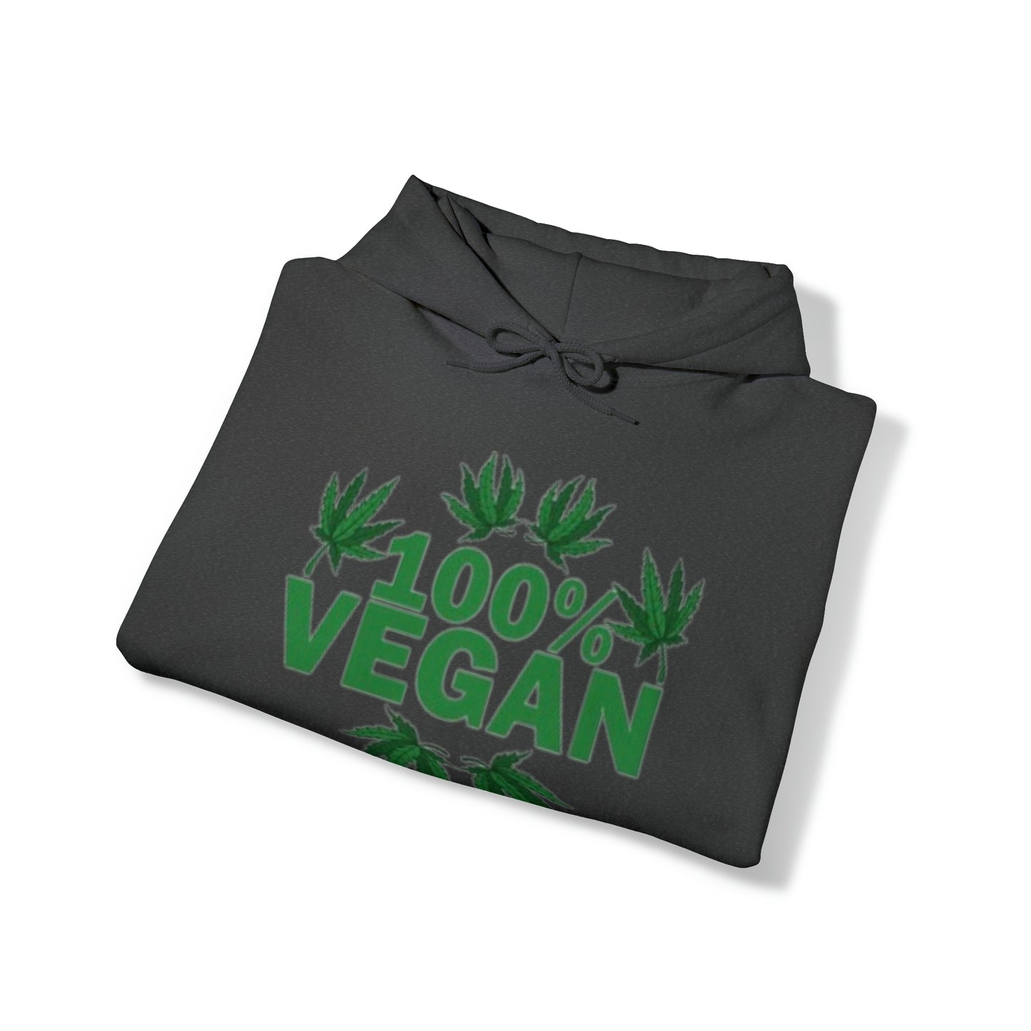 100% VEGAN: Unisex Heavy Blend™ Hooded Sweatshirt