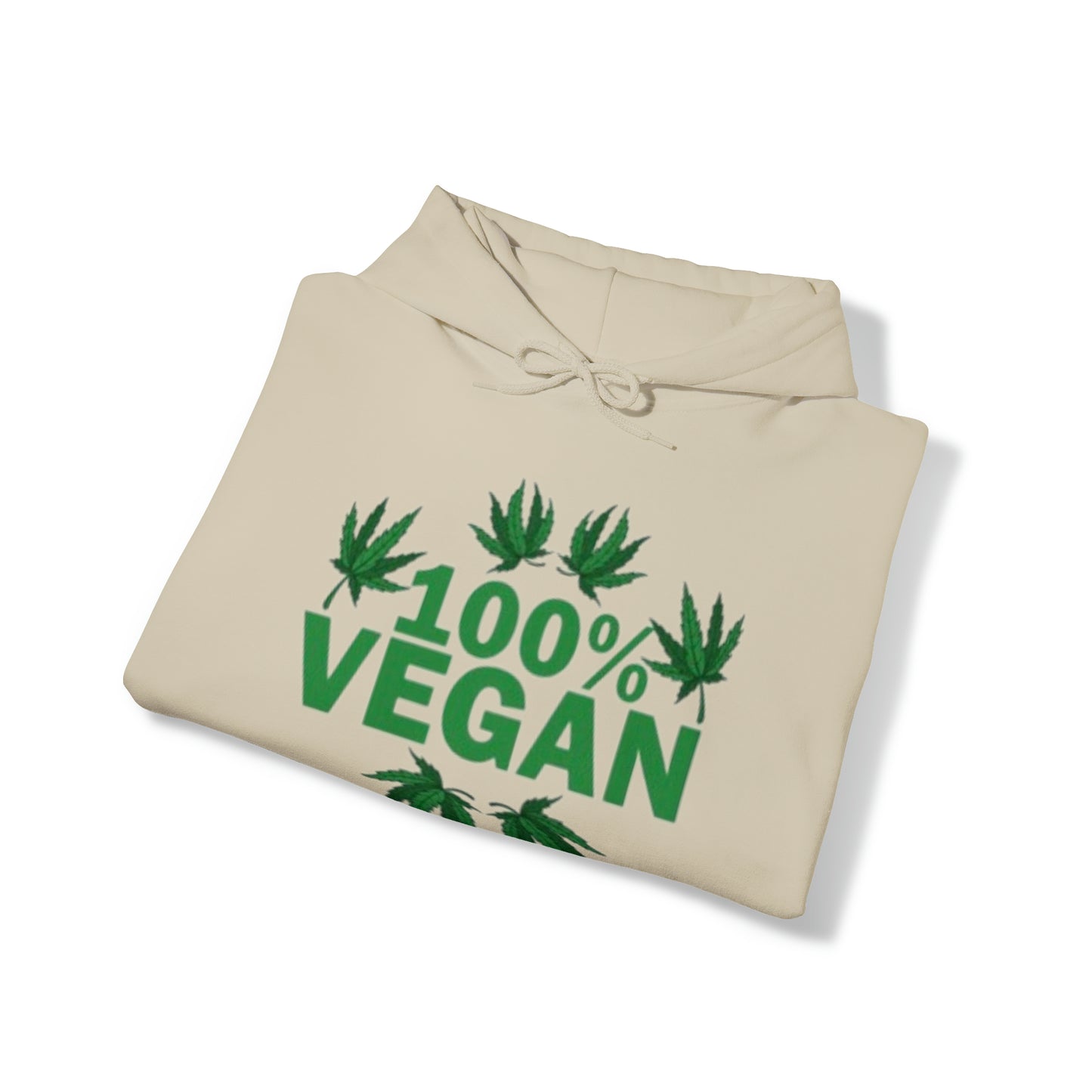 100% VEGAN: Unisex Heavy Blend™ Hooded Sweatshirt