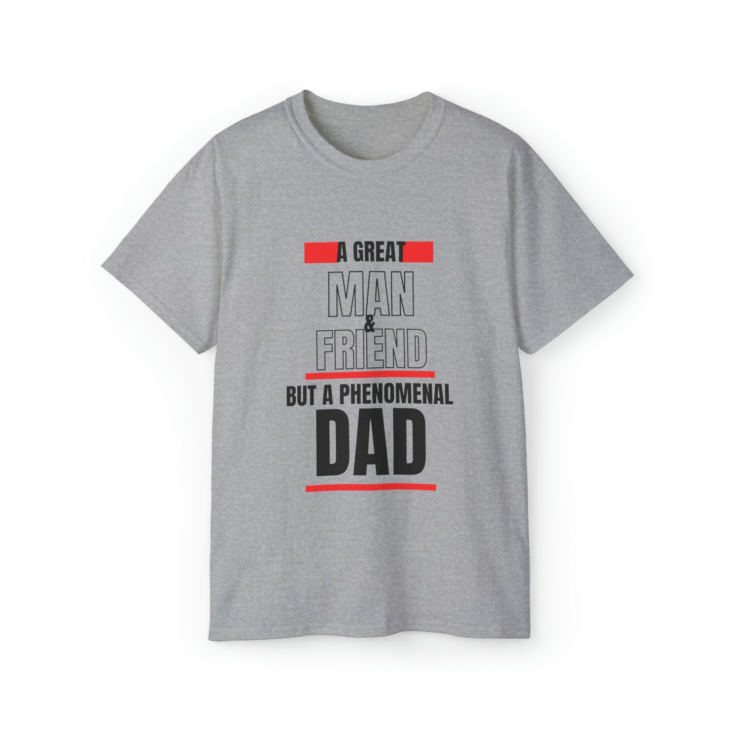 PHENOMENAL DAD RED: Unisex Ultra Cotton Tee