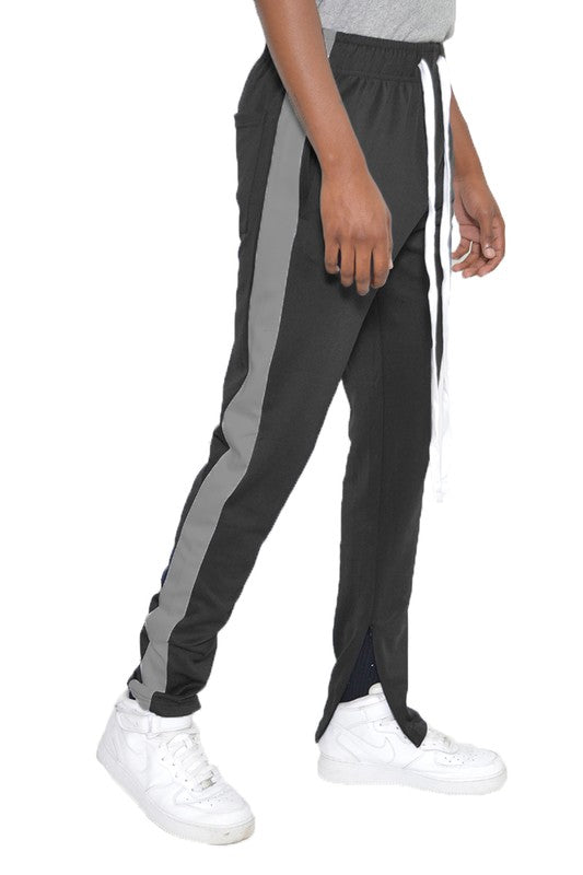 SLIM STRIPE DESIGN TRACK PANT JOGGERS