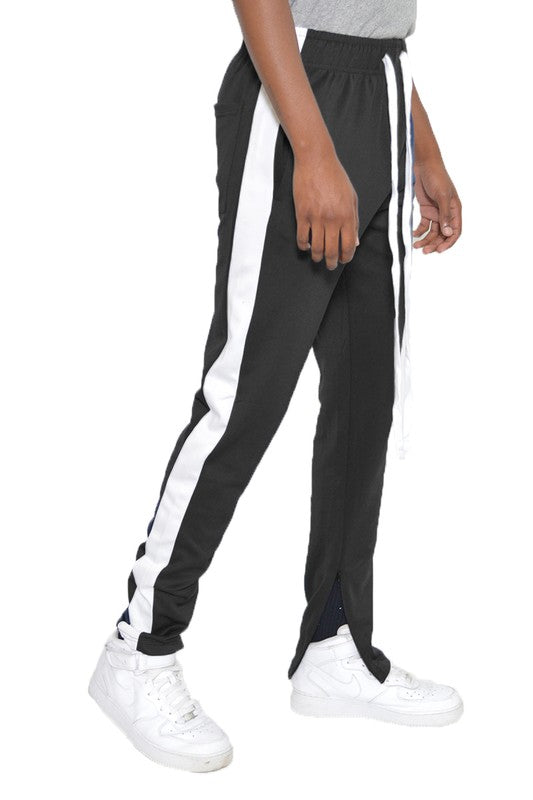 SLIM STRIPE DESIGN TRACK PANT JOGGERS