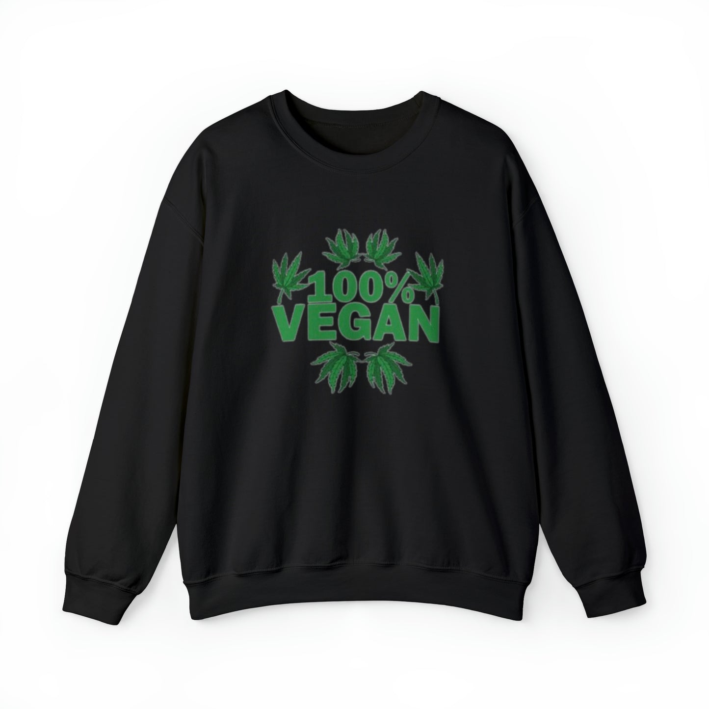 100% VEGAN: Unisex Heavy Blend™ Crewneck Sweatshirt