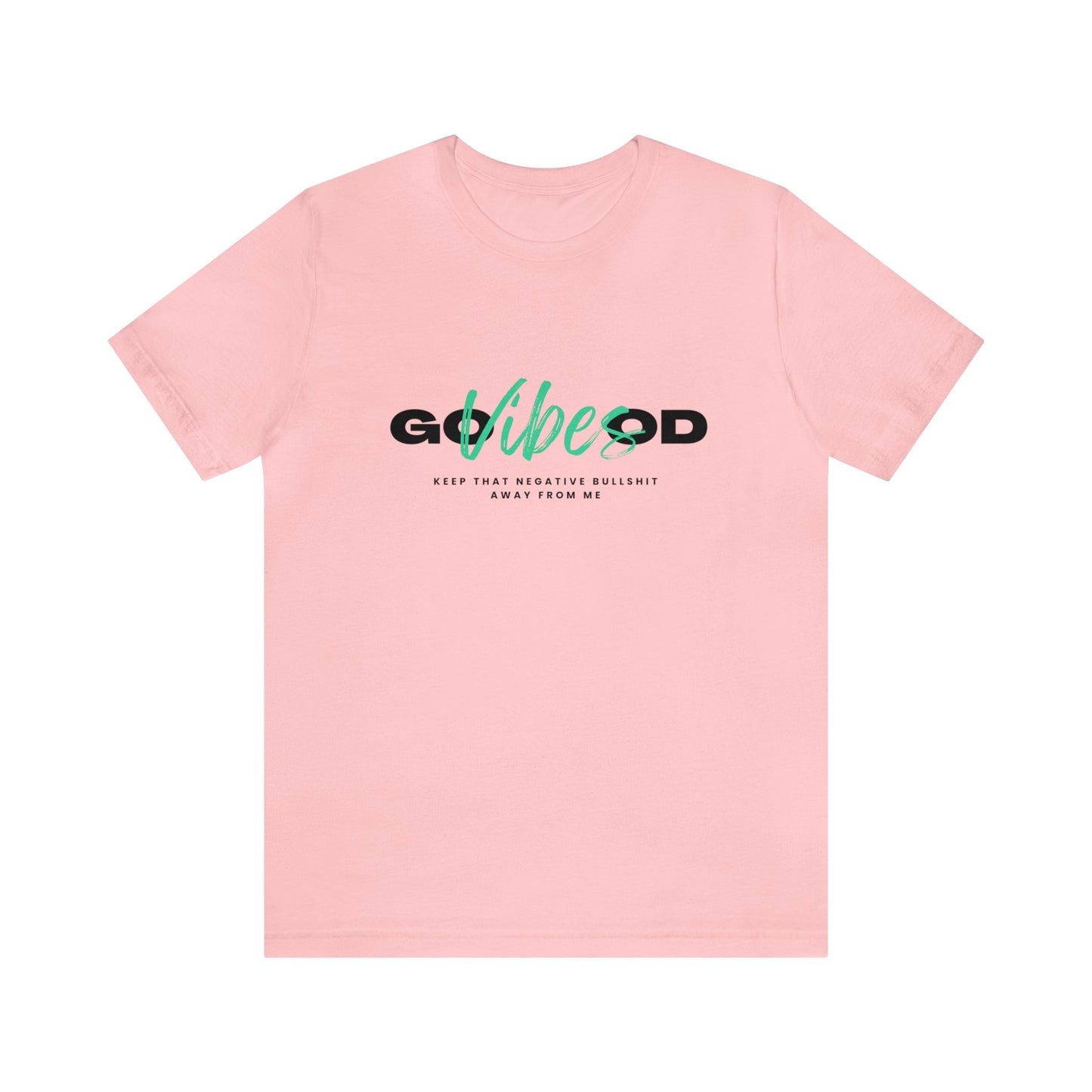 GOOD VIBES NEW GREEN: Unisex Jersey Short Sleeve Tee