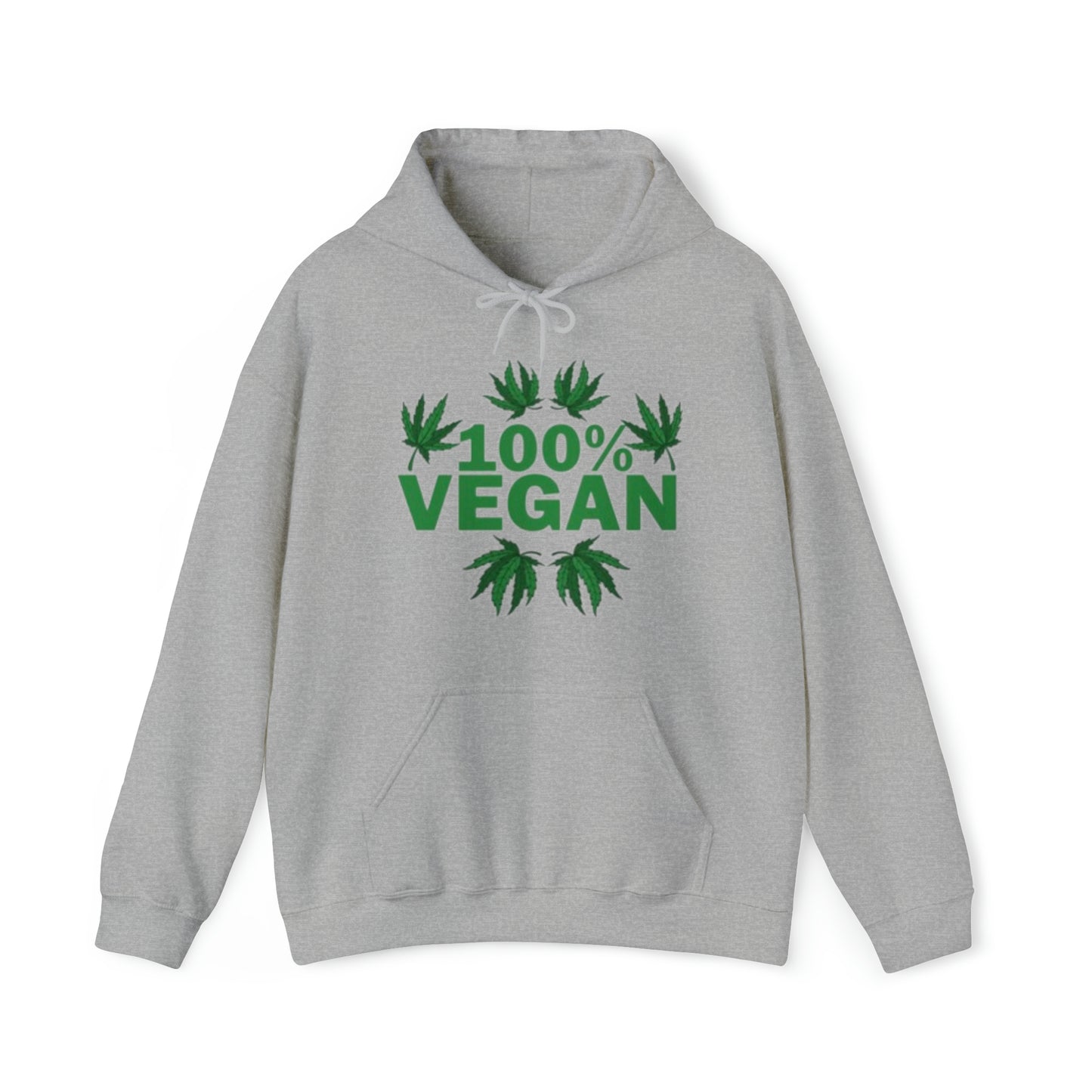 100% VEGAN: Unisex Heavy Blend™ Hooded Sweatshirt