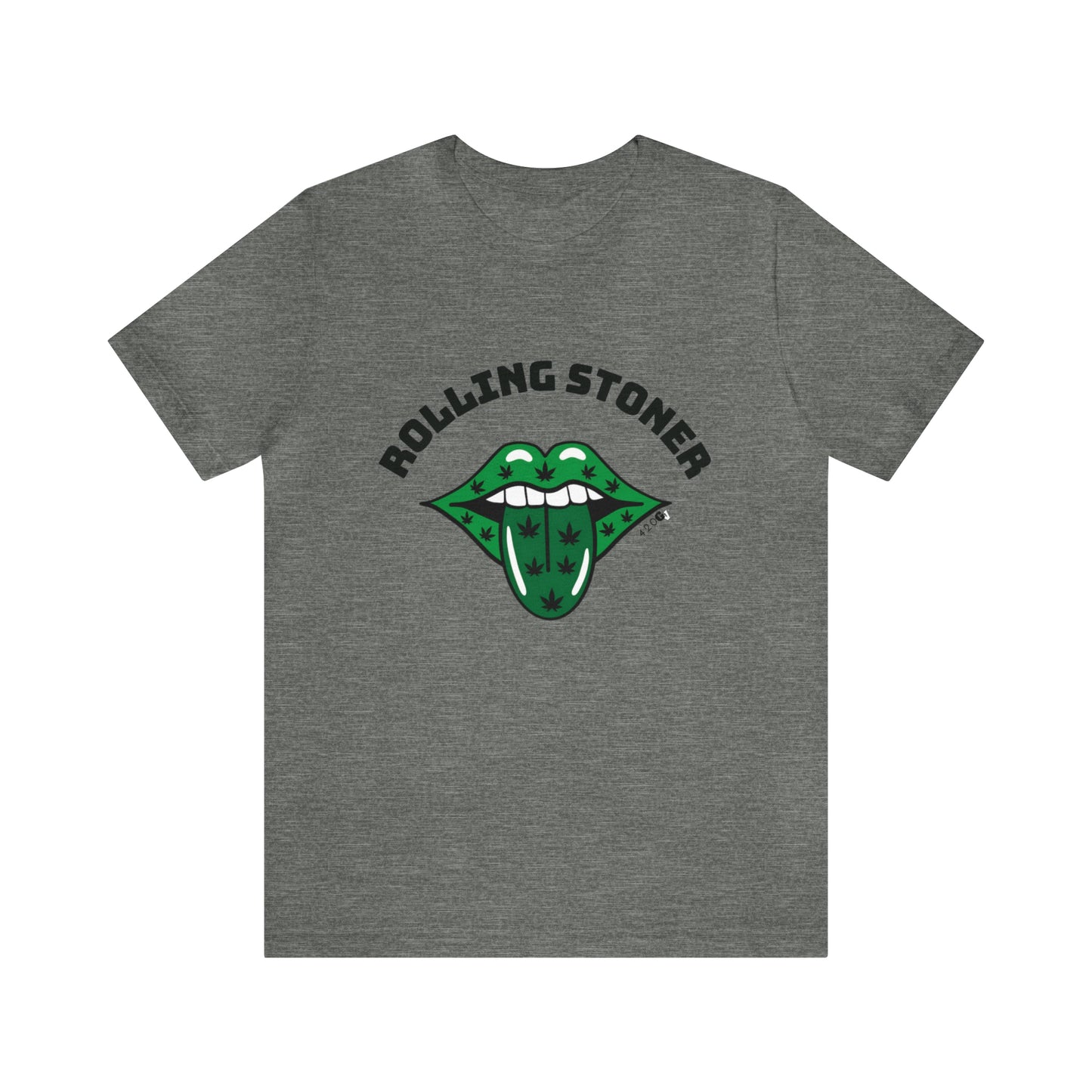 ROLLING STONER: Unisex Jersey Short Sleeve Tee