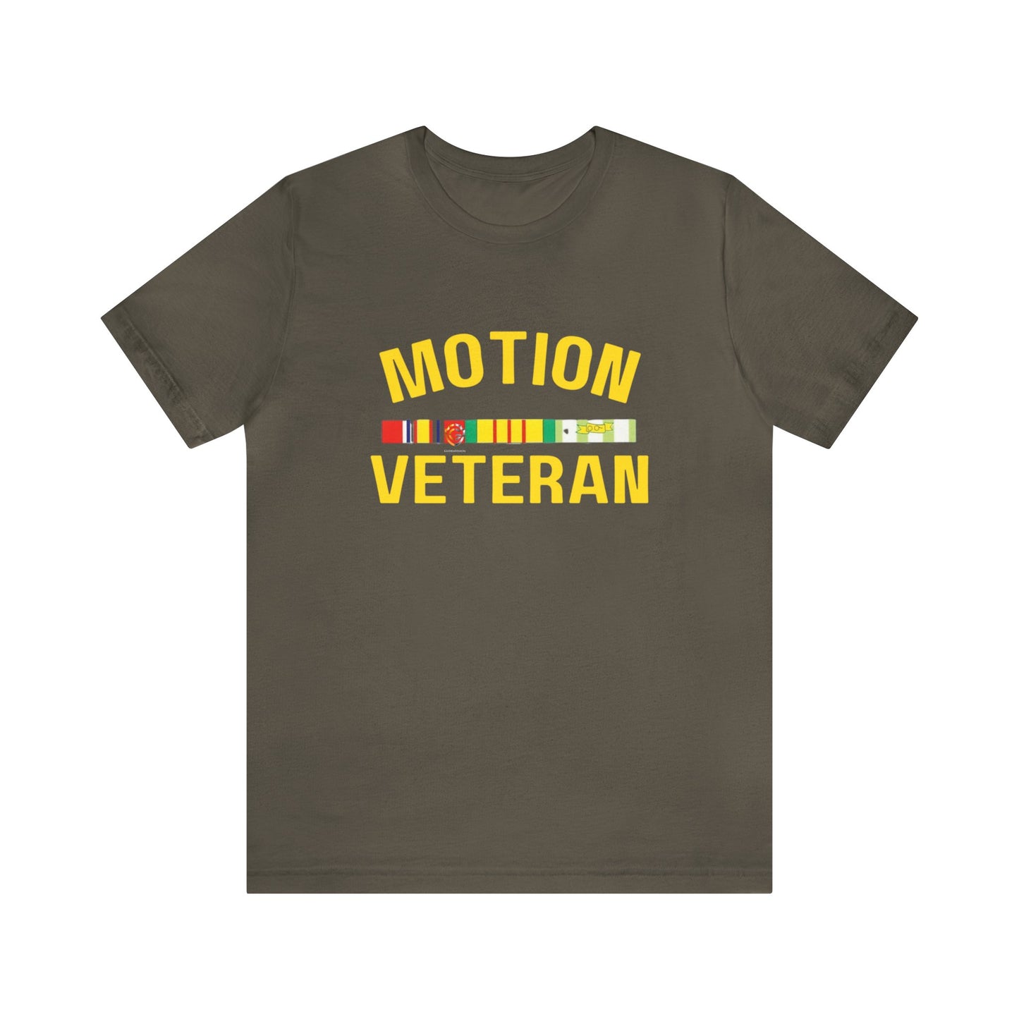 MOTION VETERAN: Unisex Jersey Short Sleeve Tee