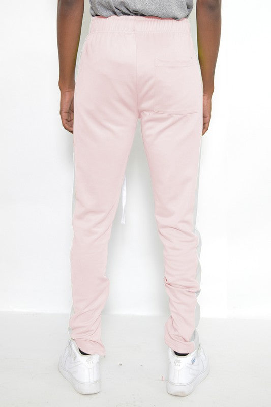 SLIM STRIPE DESIGN TRACK PANT JOGGERS