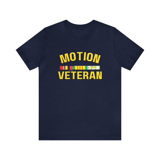 MOTION VETERAN: Unisex Jersey Short Sleeve Tee