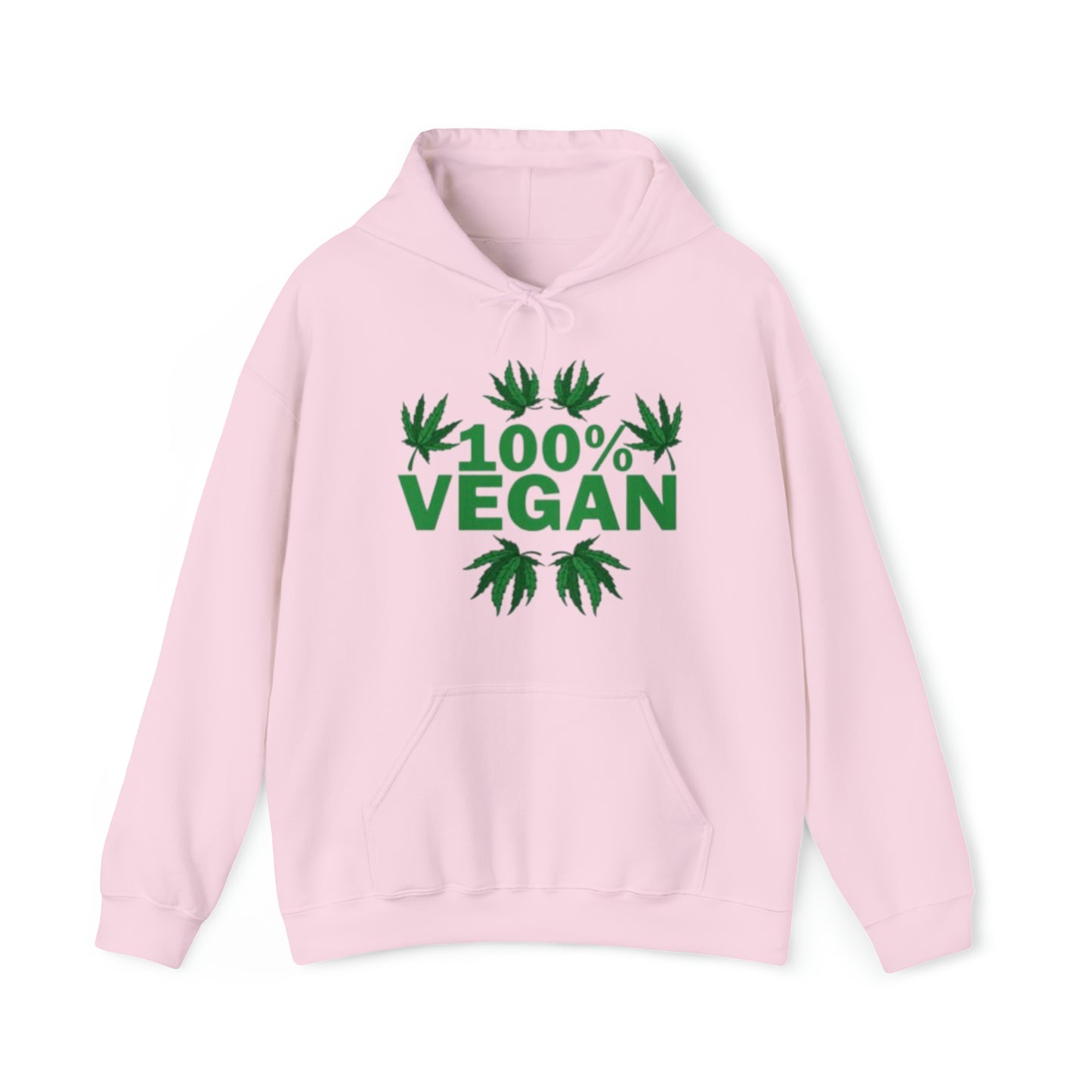 100% VEGAN: Unisex Heavy Blend™ Hooded Sweatshirt