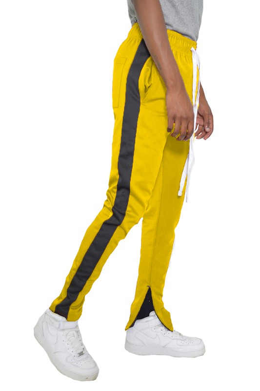 SLIM STRIPE DESIGN TRACK PANT JOGGERS