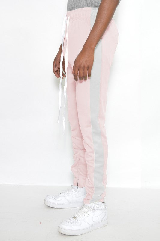 SLIM STRIPE DESIGN TRACK PANT JOGGERS