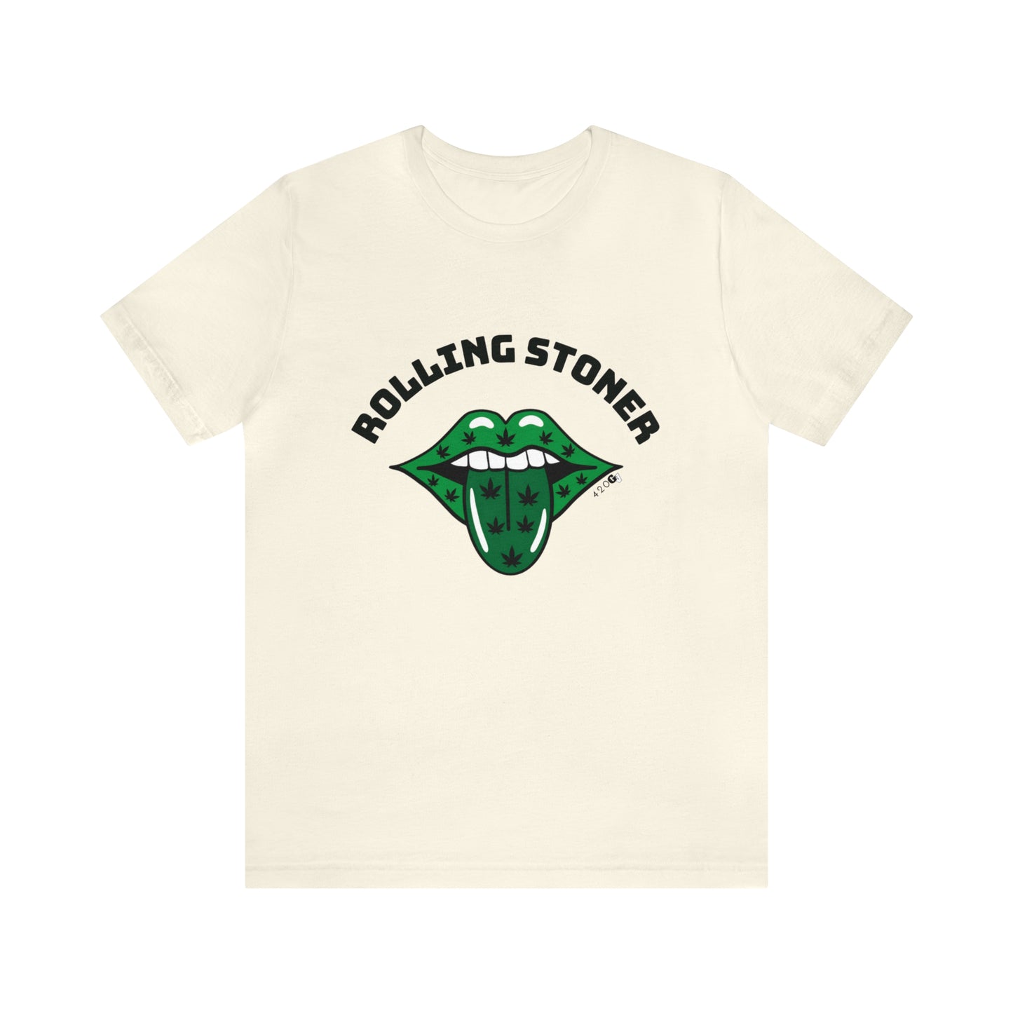 ROLLING STONER: Unisex Jersey Short Sleeve Tee