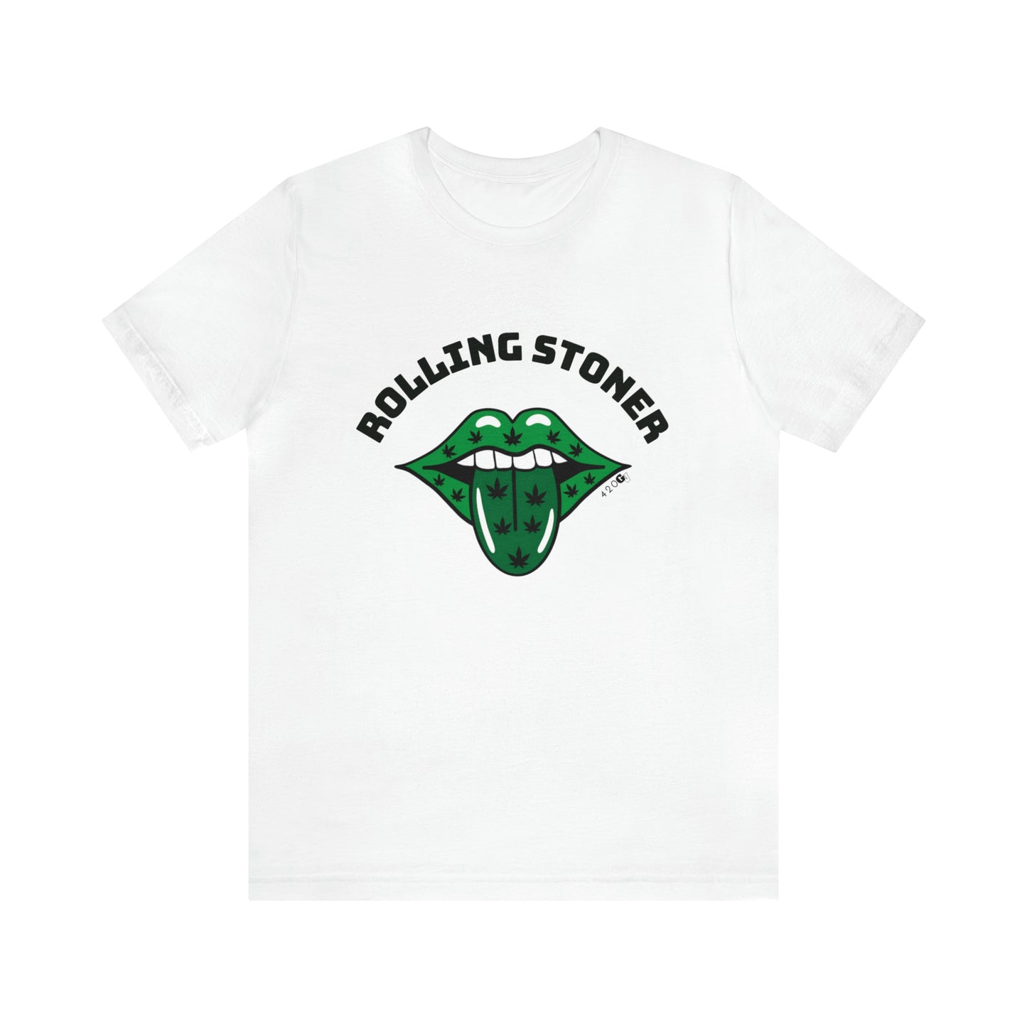 ROLLING STONER: Unisex Jersey Short Sleeve Tee