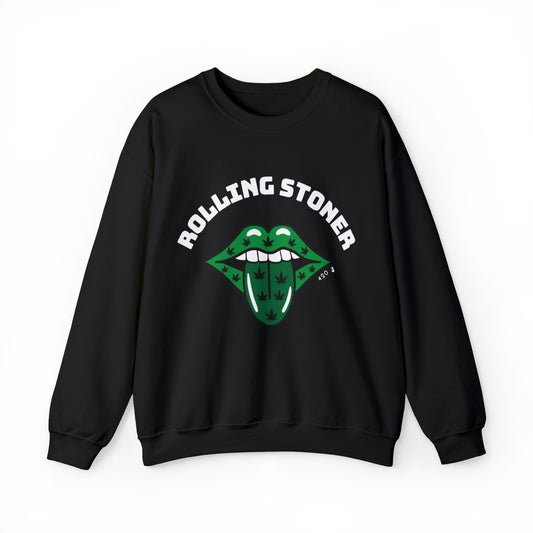 ROLLING STONER: Unisex Heavy Blend™ Crewneck Sweatshirt